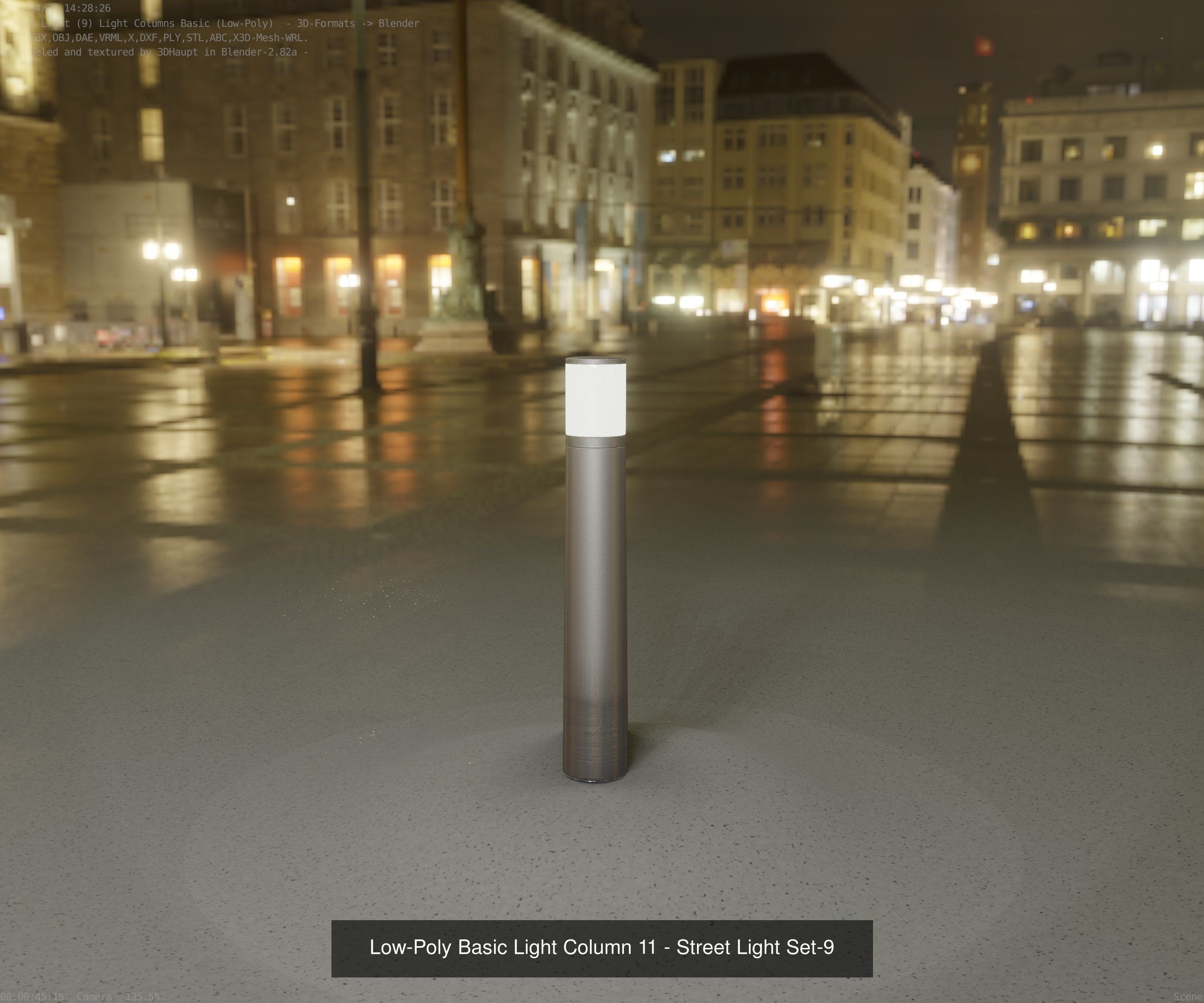 Street-Lights -9- Full Package 3D Model Collection_23