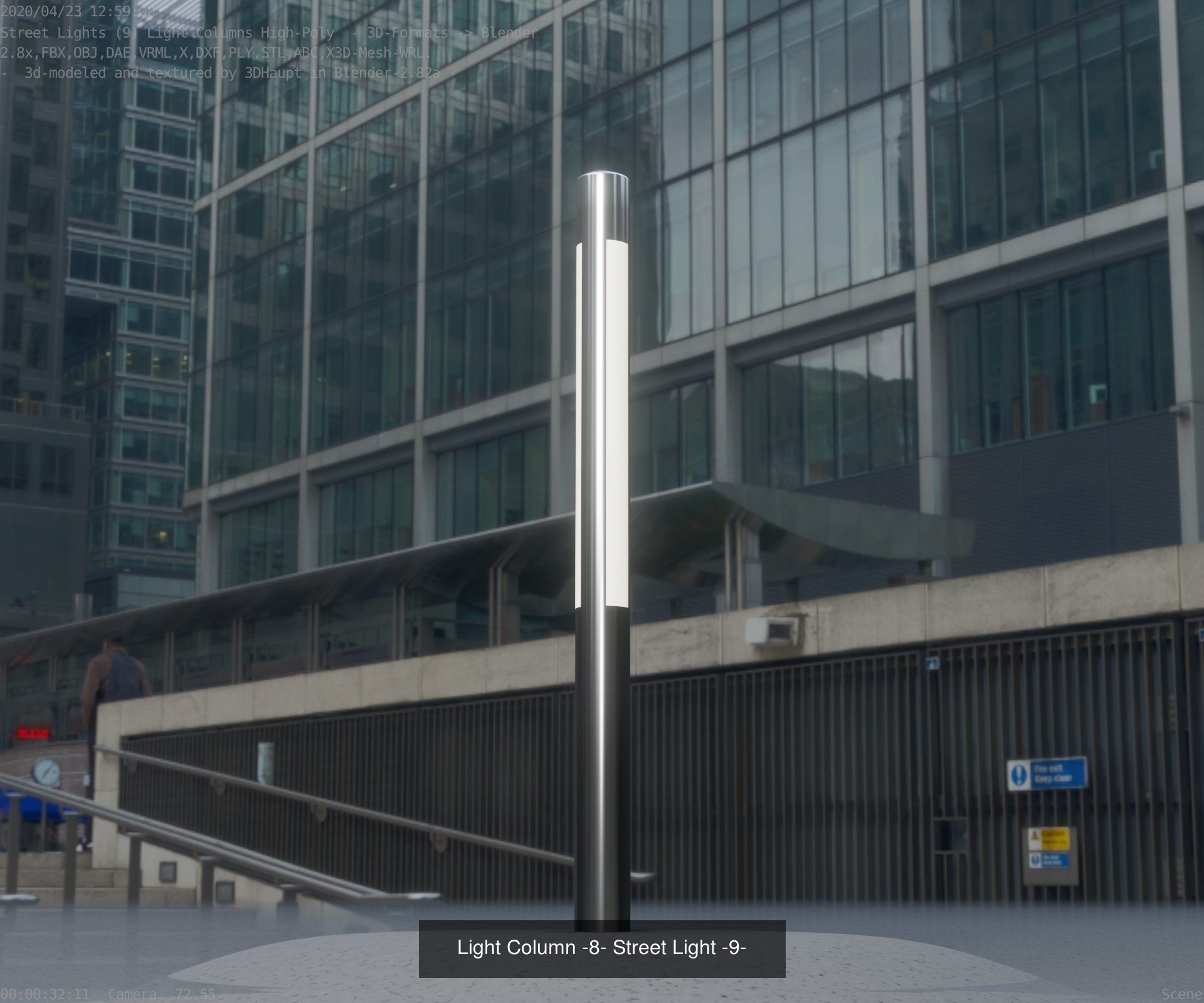 Street-Lights -9- Full Package 3D Model Collection_20