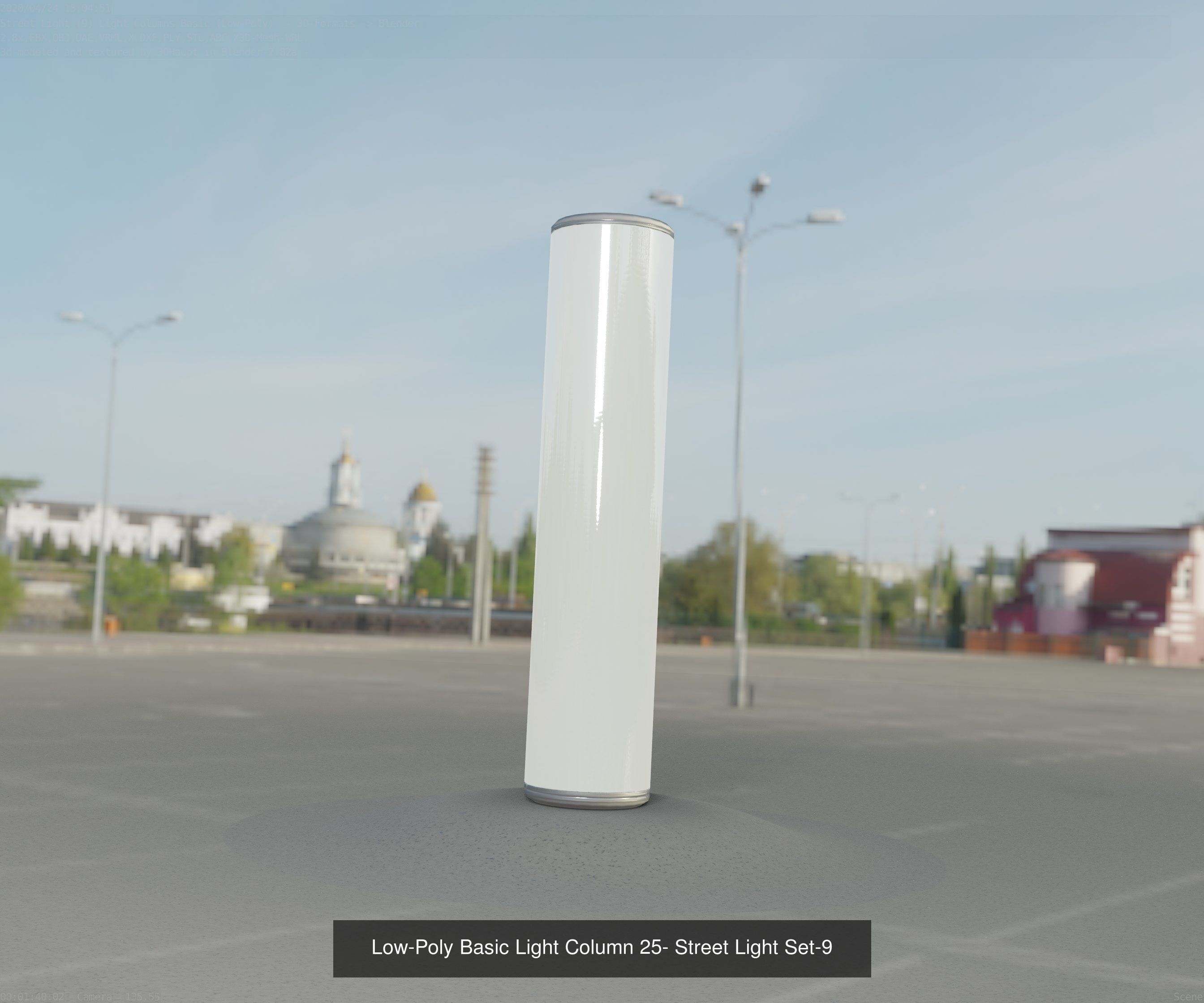 Street-Lights -9- Full Package 3D Model Collection_37