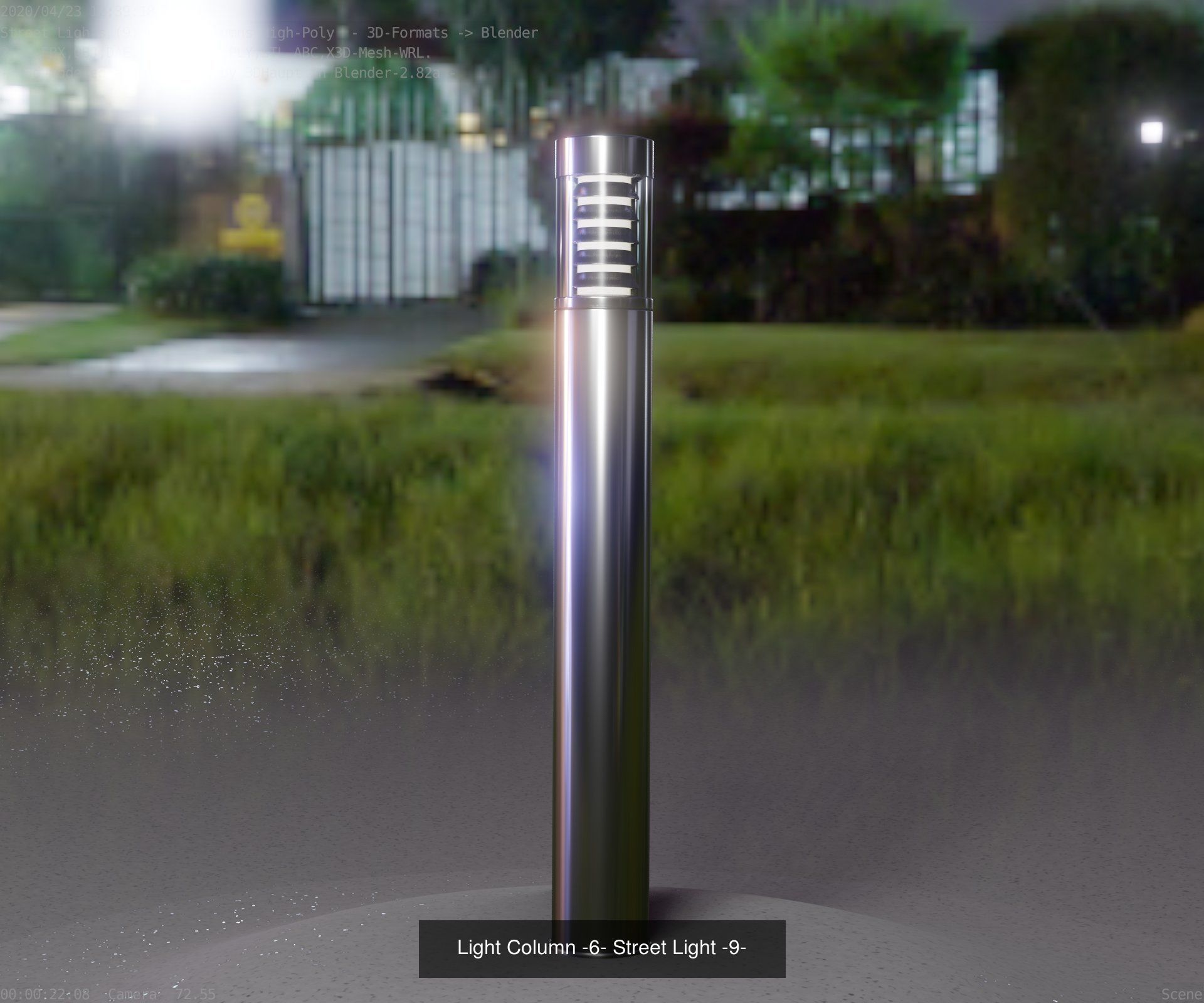 Street-Lights -9- Full Package 3D Model Collection_18