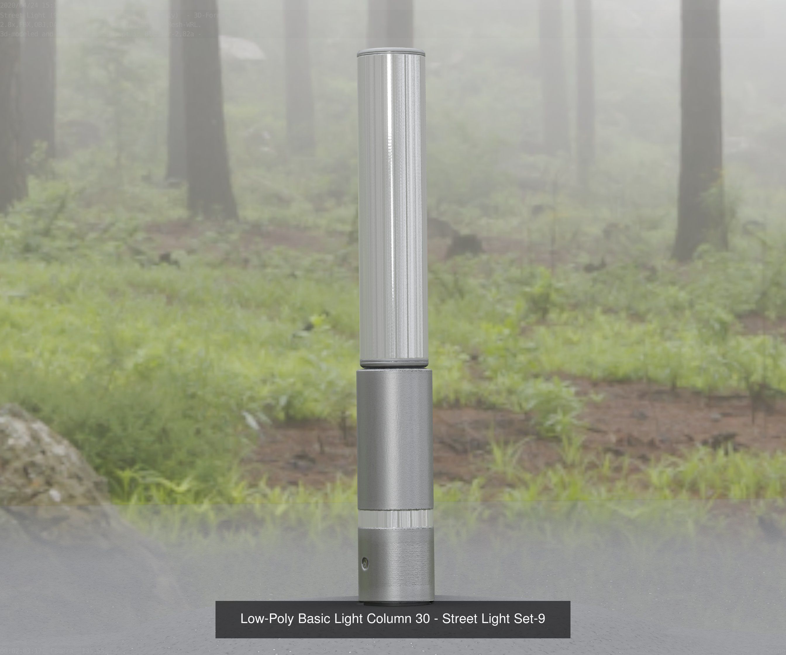 Street-Lights -9- Full Package 3D Model Collection_43