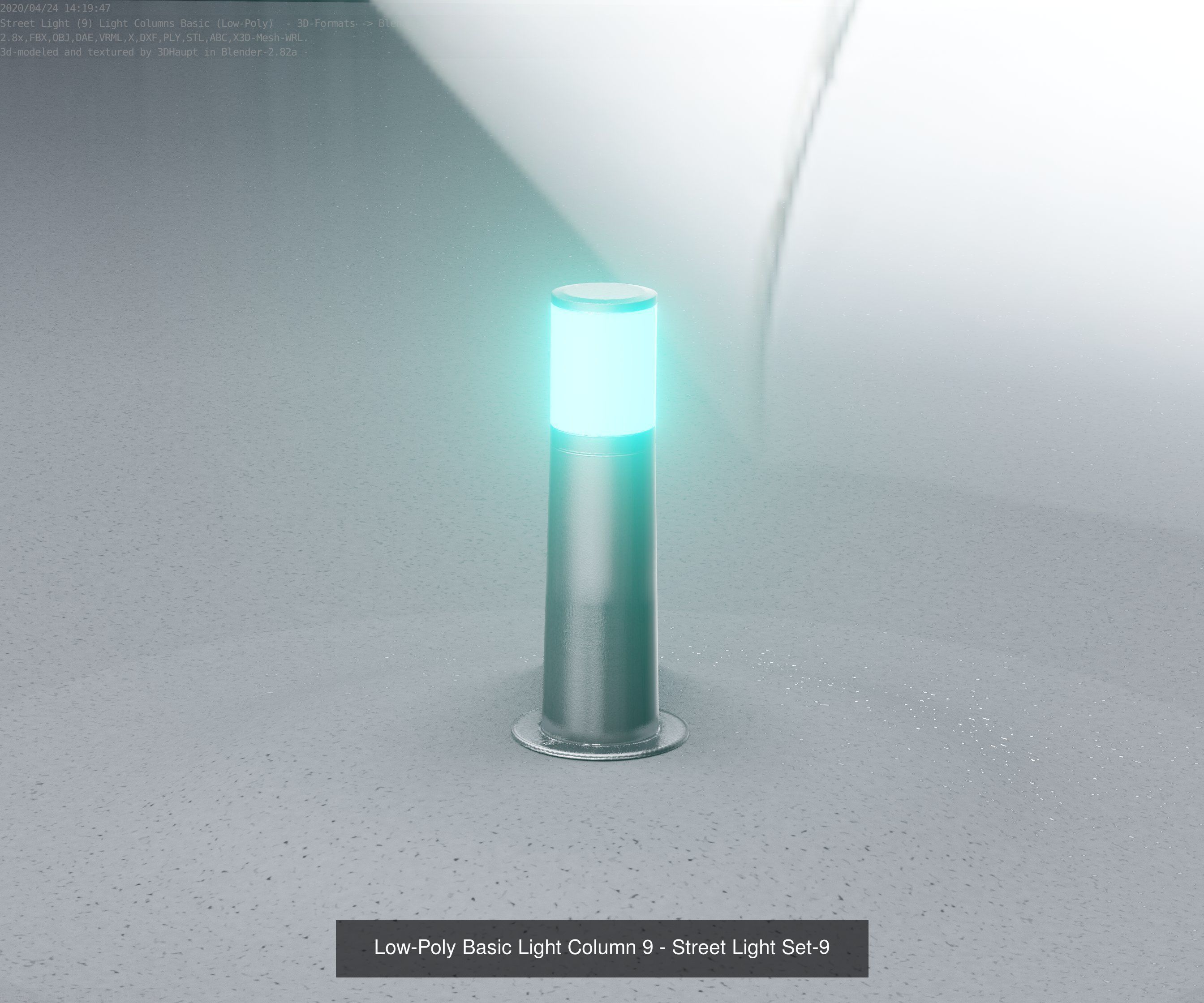 Street-Lights -9- Full Package 3D Model Collection_50