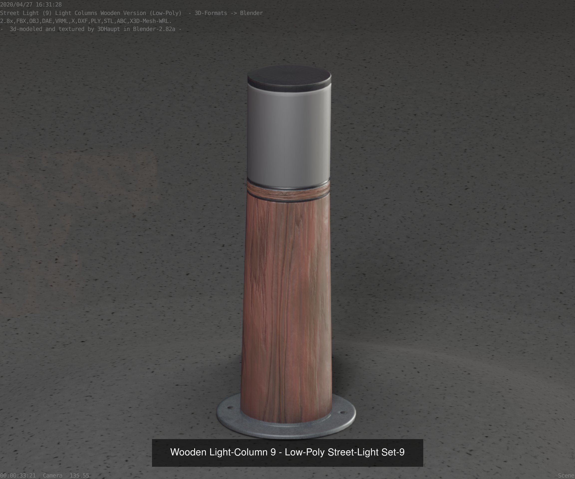 Street-Lights -9- Full Package 3D Model Collection_140