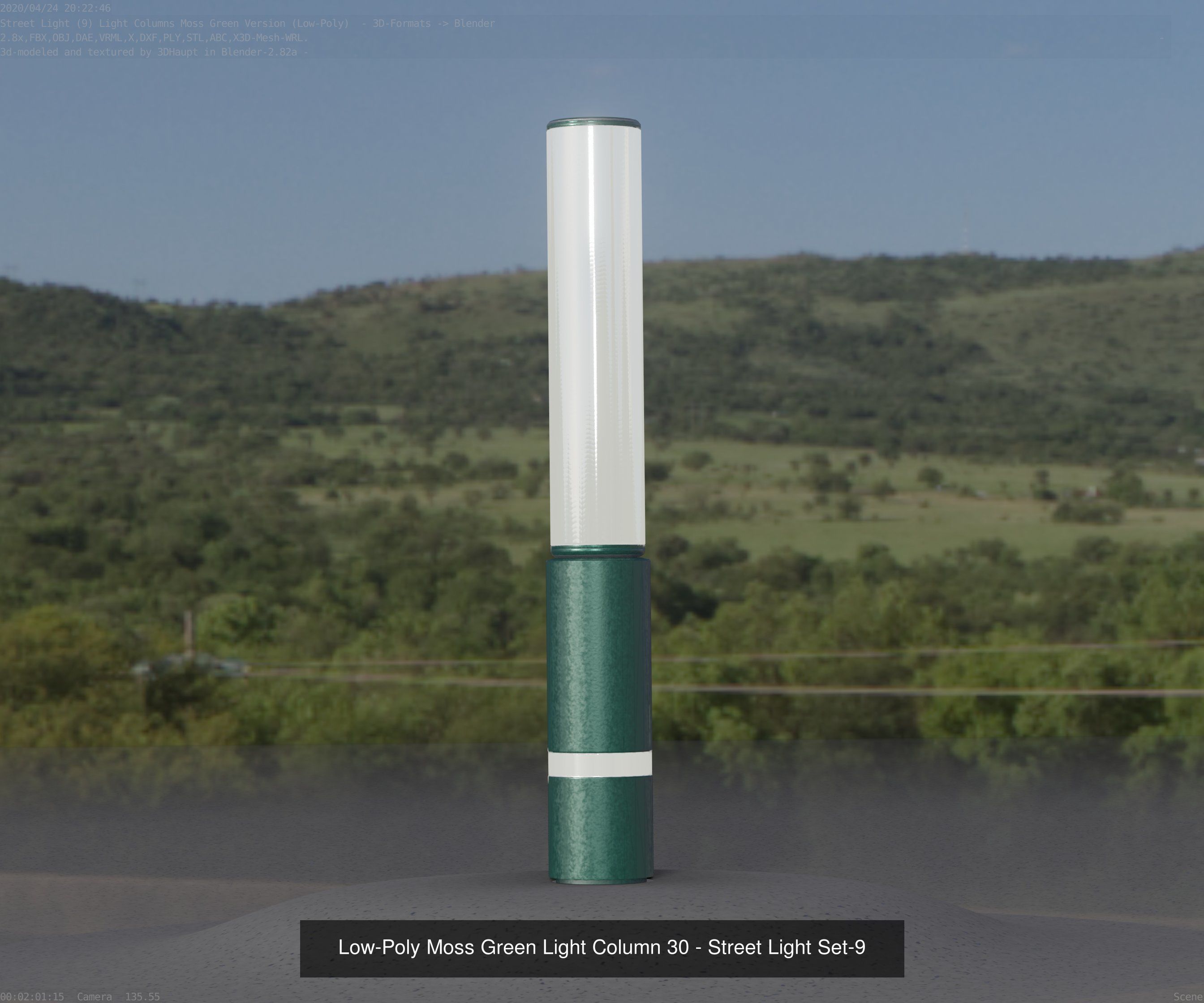 Street-Lights -9- Full Package 3D Model Collection_104