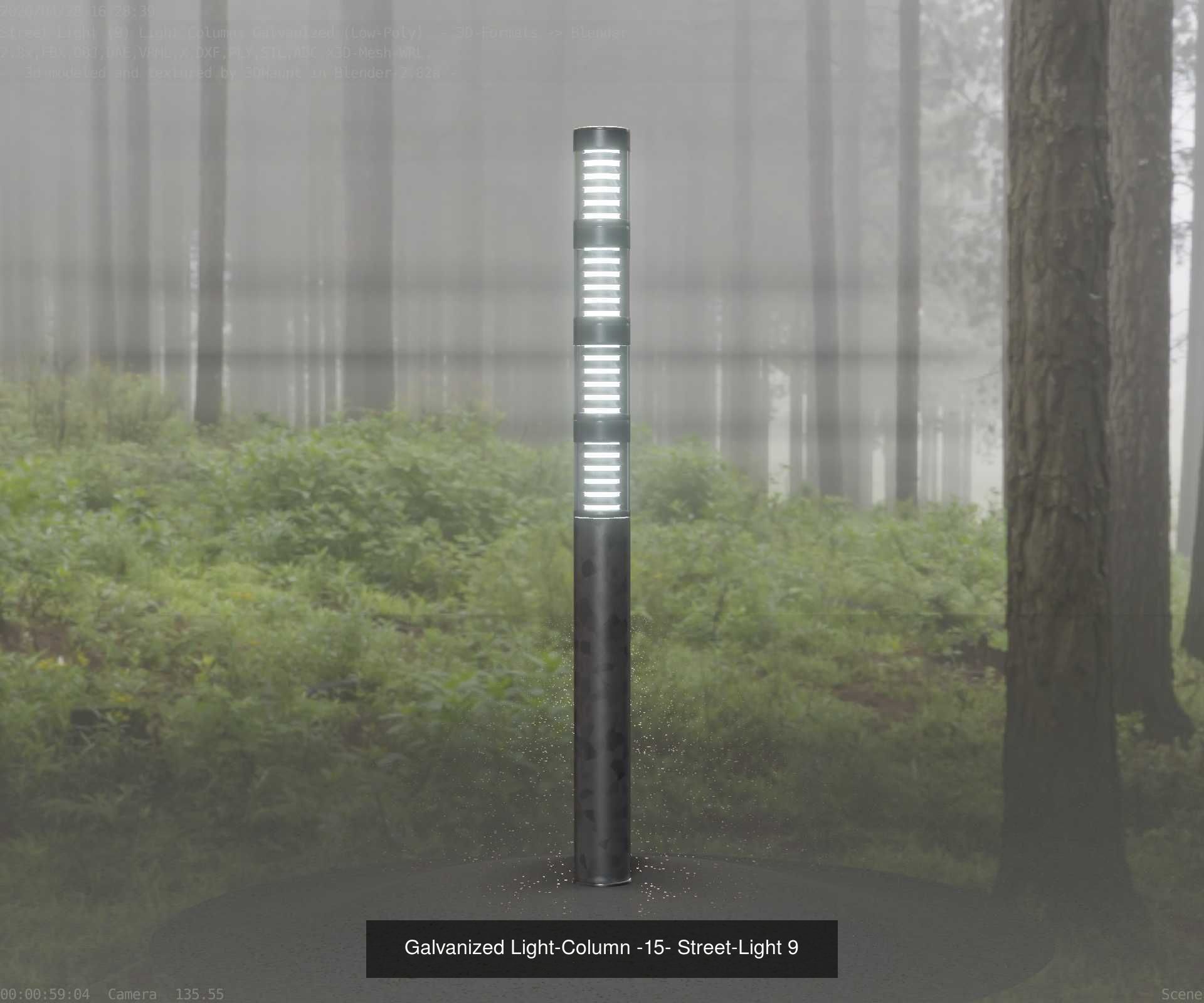 Street-Lights -9- Full Package 3D Model Collection_176