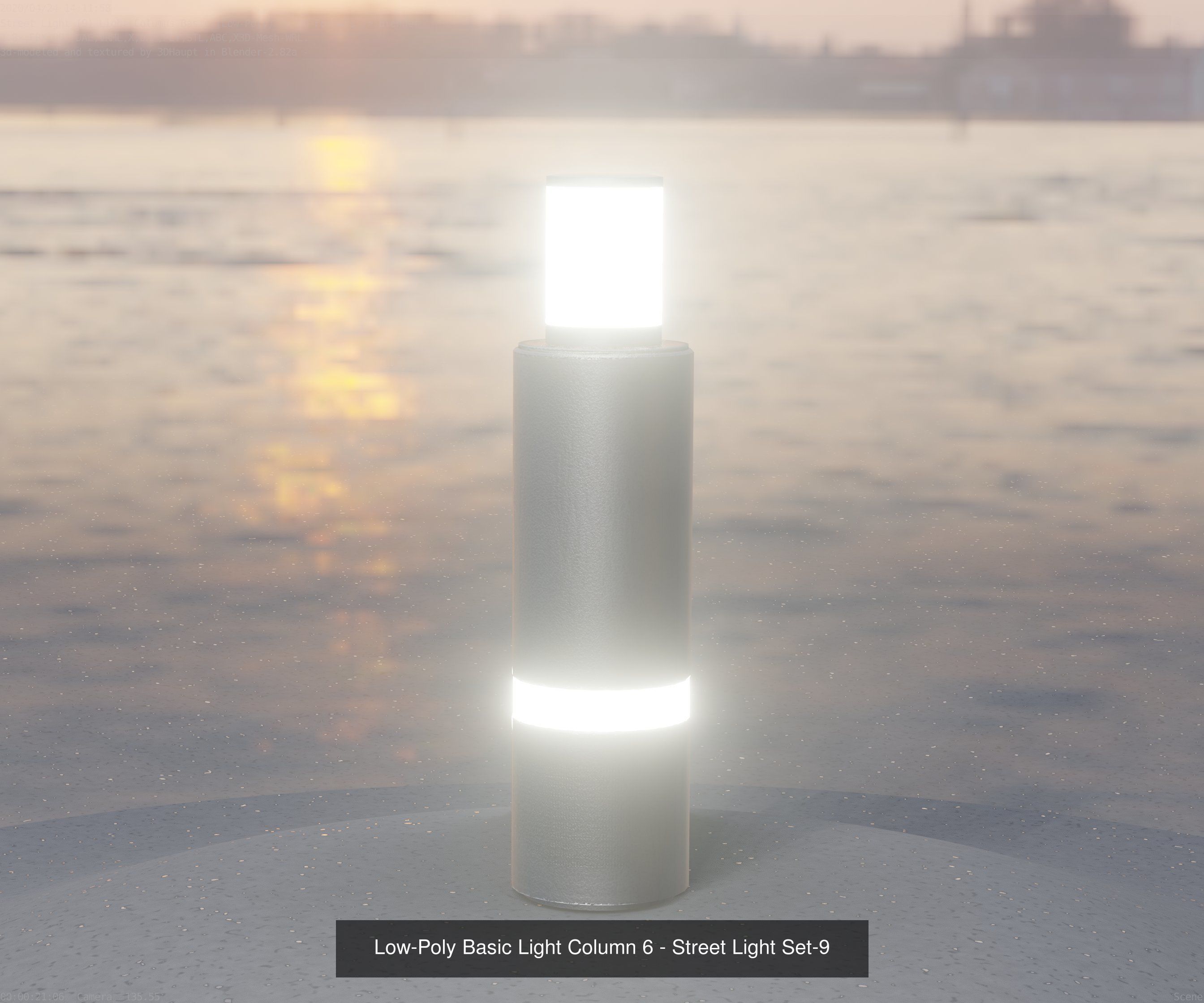 Street-Lights -9- Full Package 3D Model Collection_47