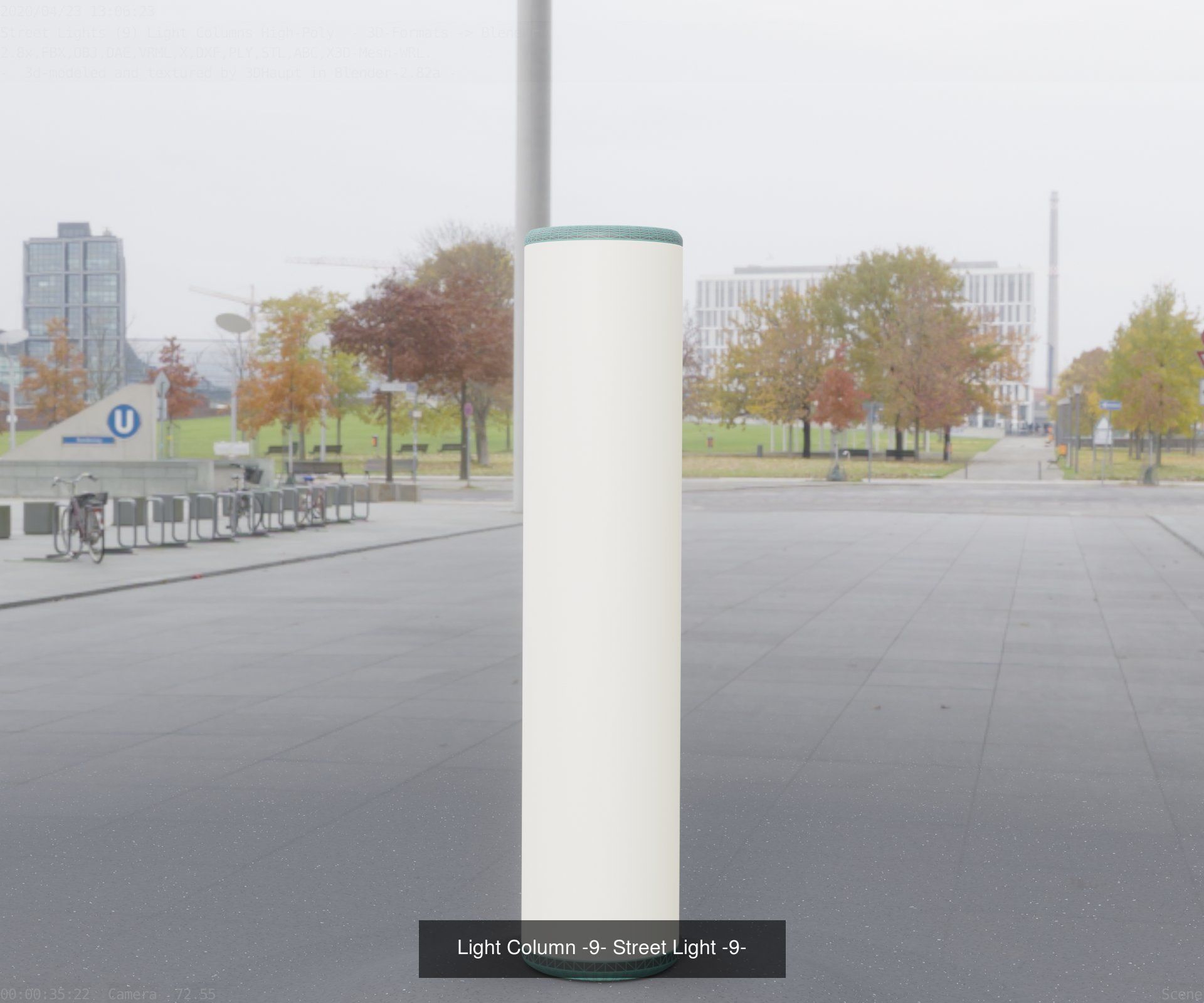 Street-Lights -9- Full Package 3D Model Collection_21