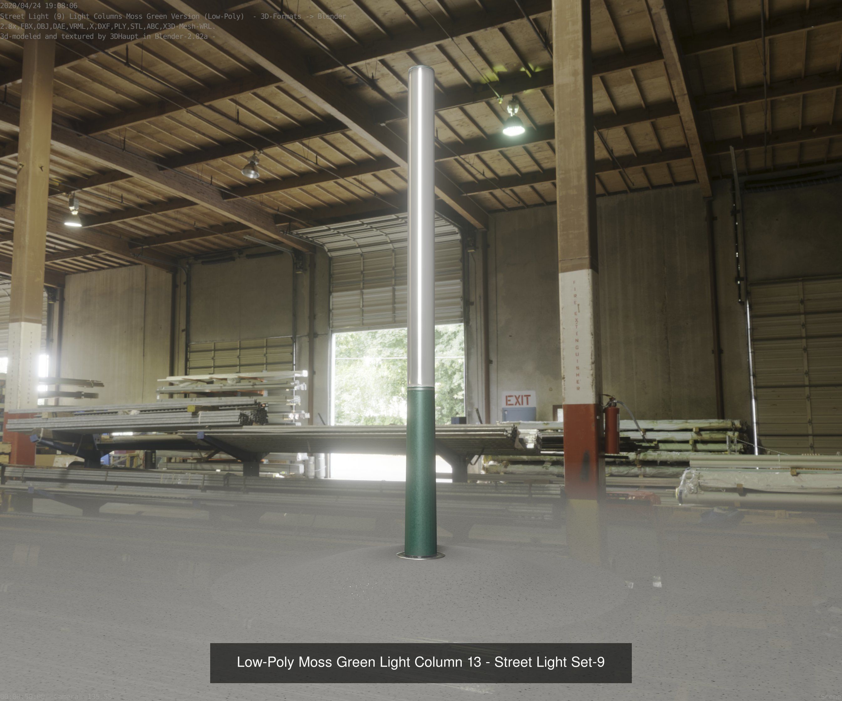 Street-Lights -9- Full Package 3D Model Collection_85