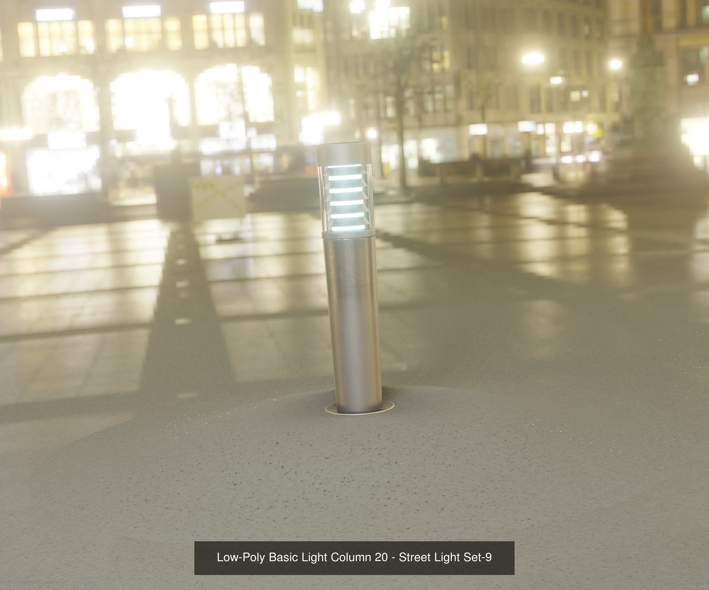 Street-Lights -9- Full Package 3D Model Collection_33