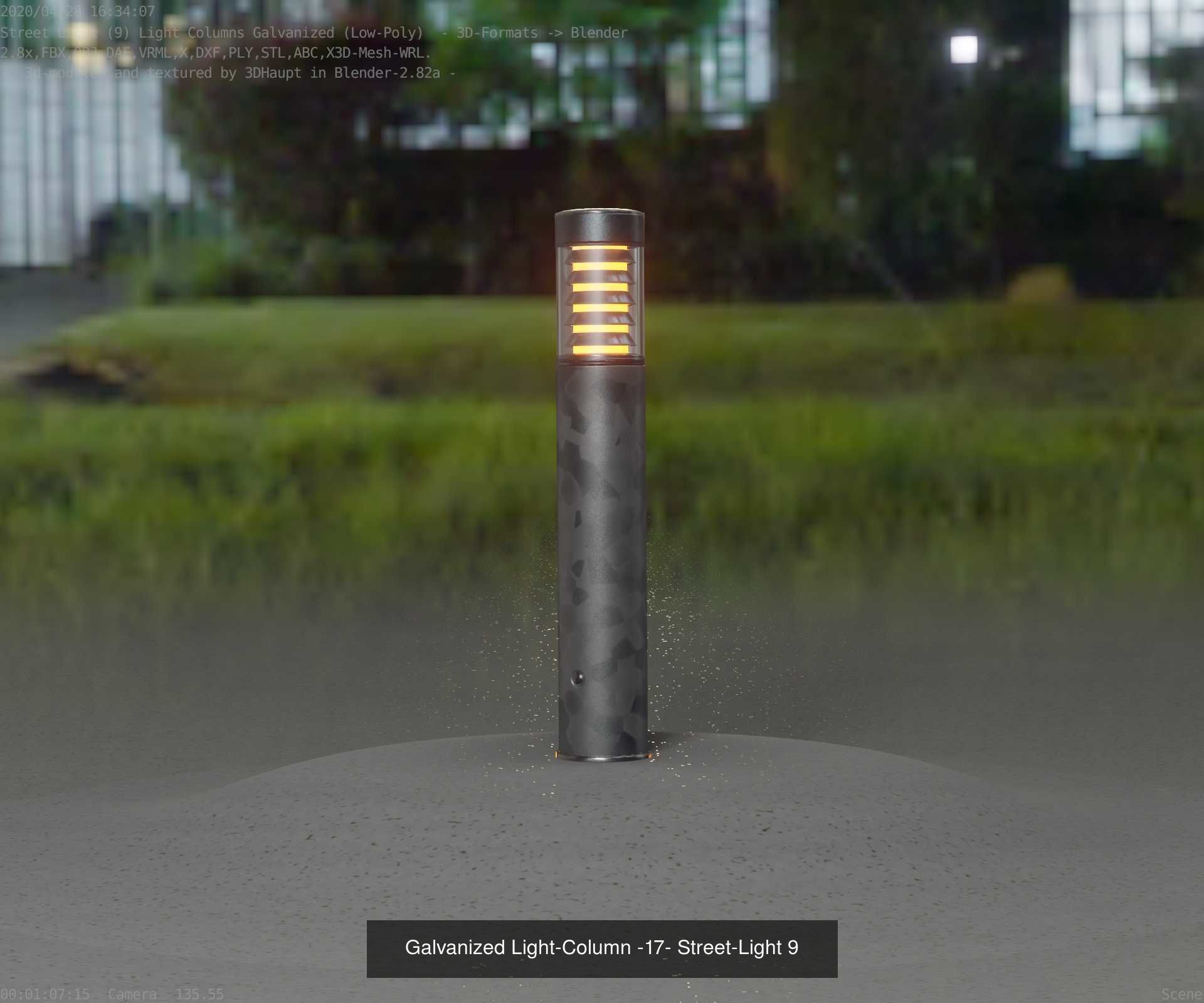 Street-Lights -9- Full Package 3D Model Collection_178