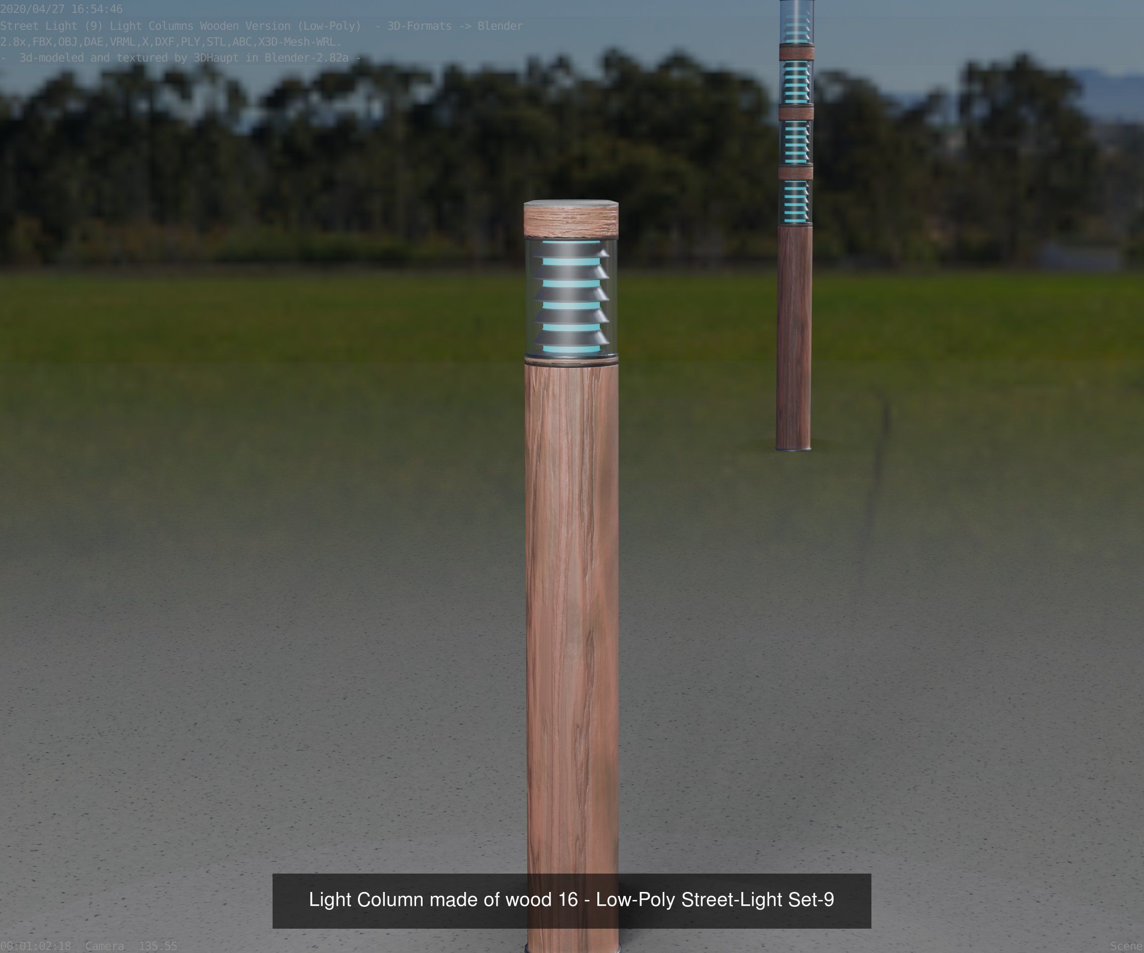 Street-Lights -9- Full Package 3D Model Collection_118