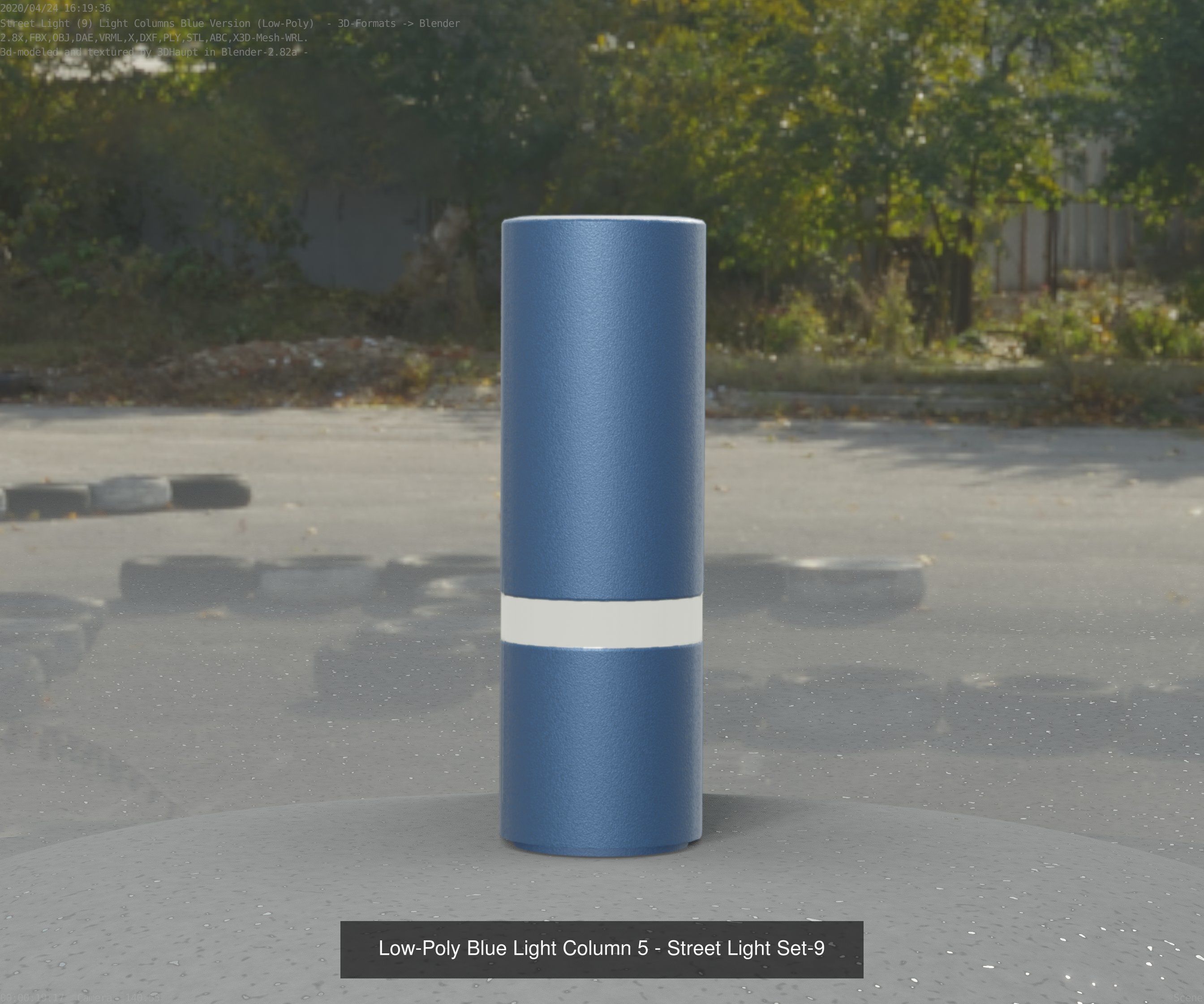 Street-Lights -9- Full Package 3D Model Collection_76