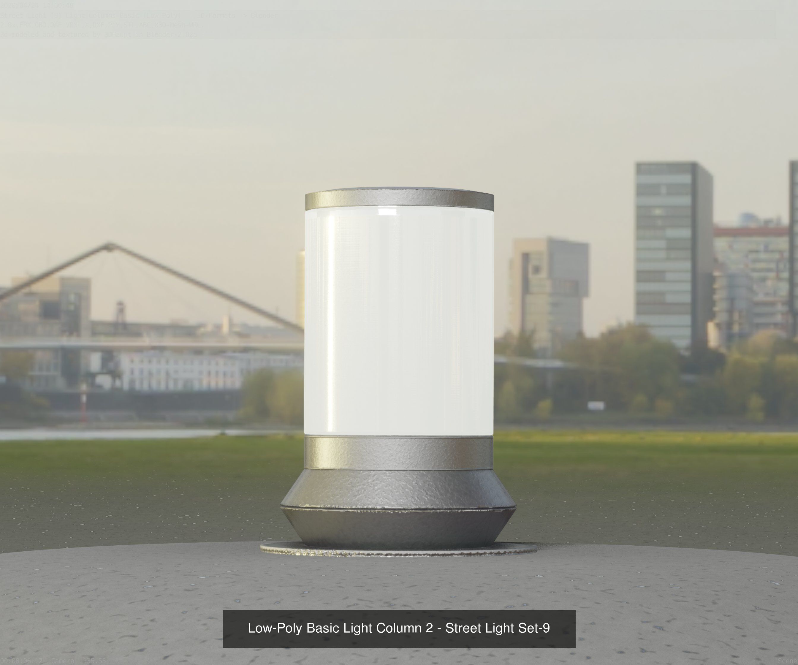 Street-Lights -9- Full Package 3D Model Collection_42