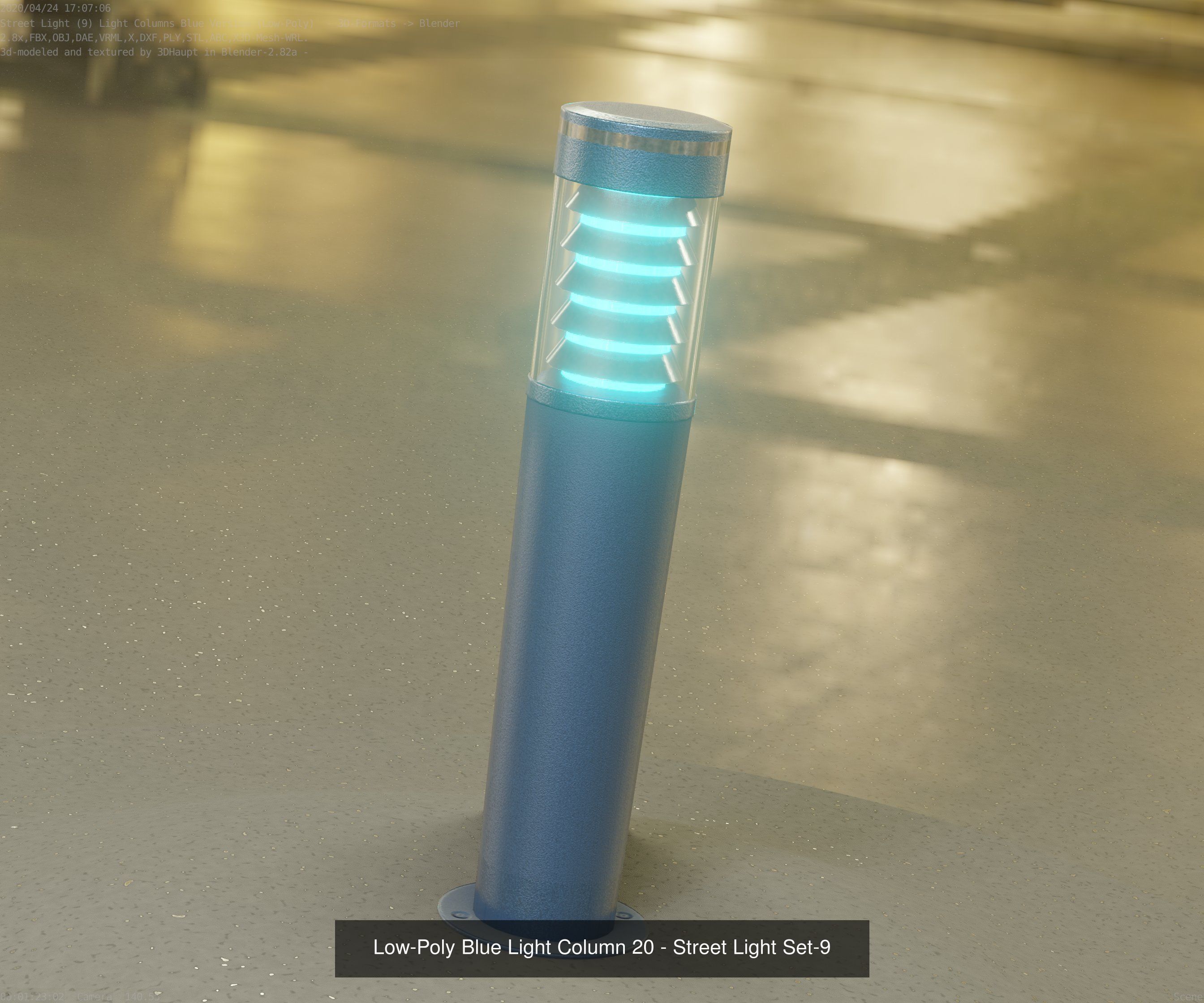 Street-Lights -9- Full Package 3D Model Collection_62