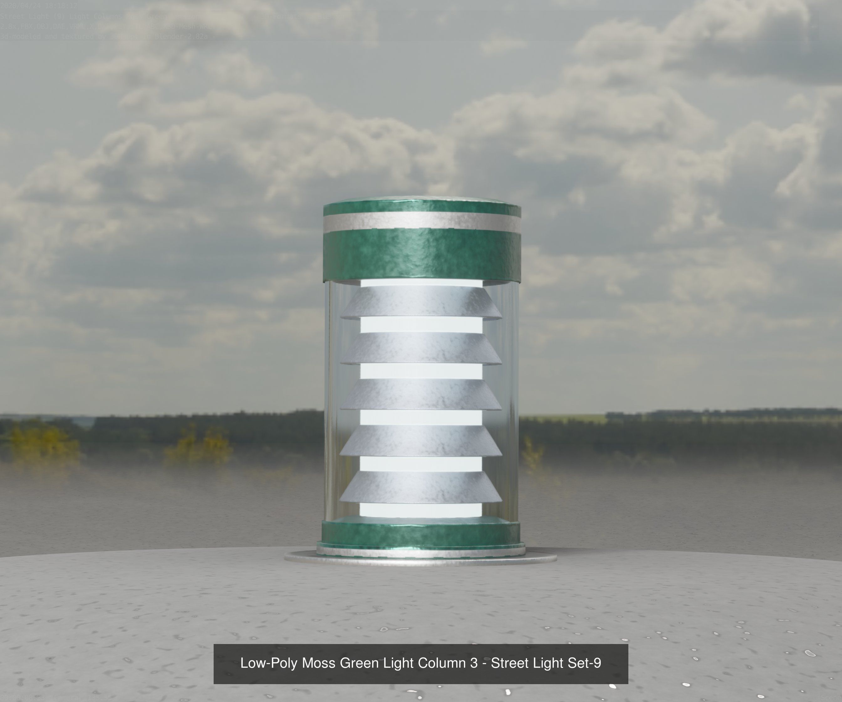 Street-Lights -9- Full Package 3D Model Collection_105