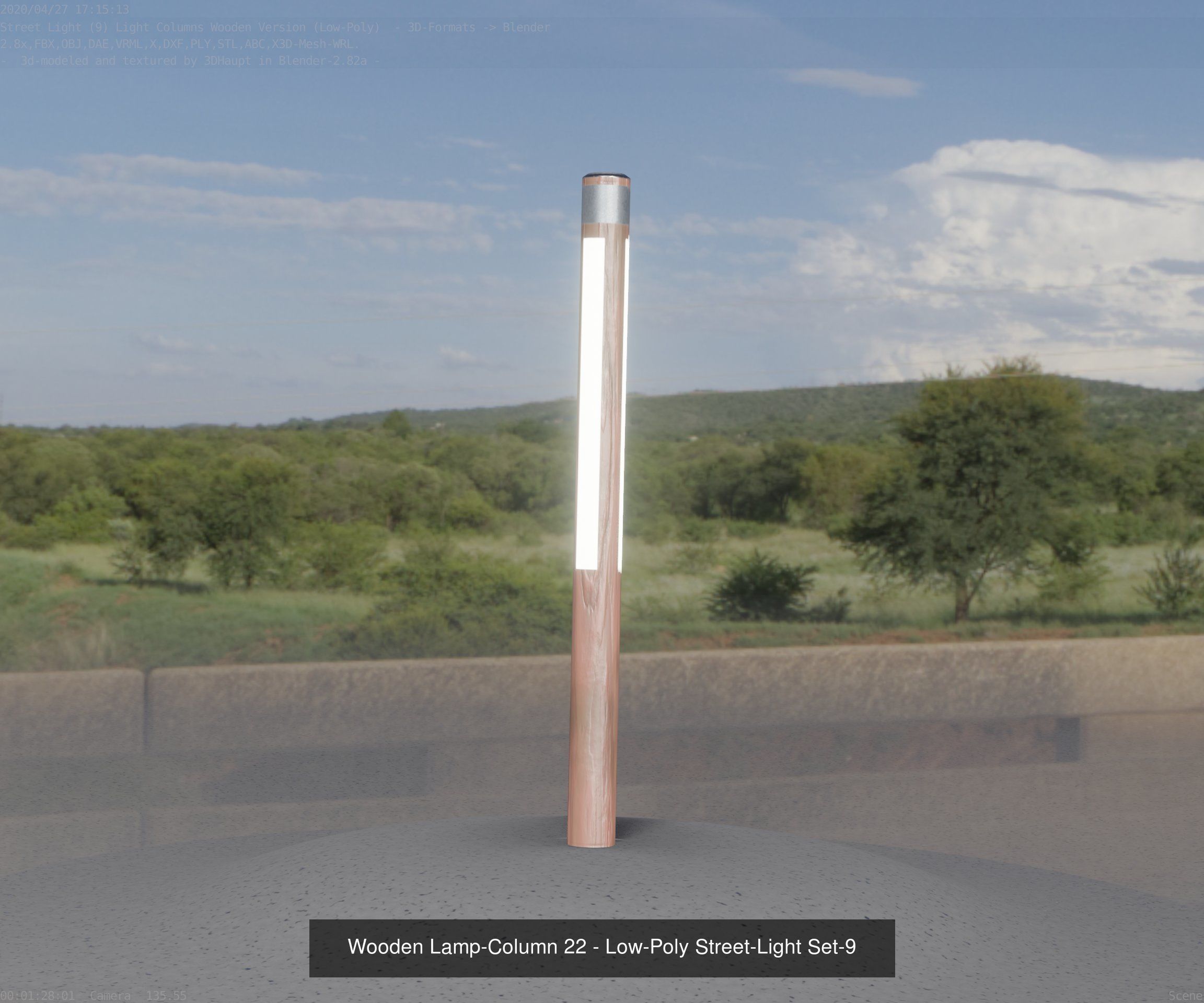 Street-Lights -9- Full Package 3D Model Collection_125