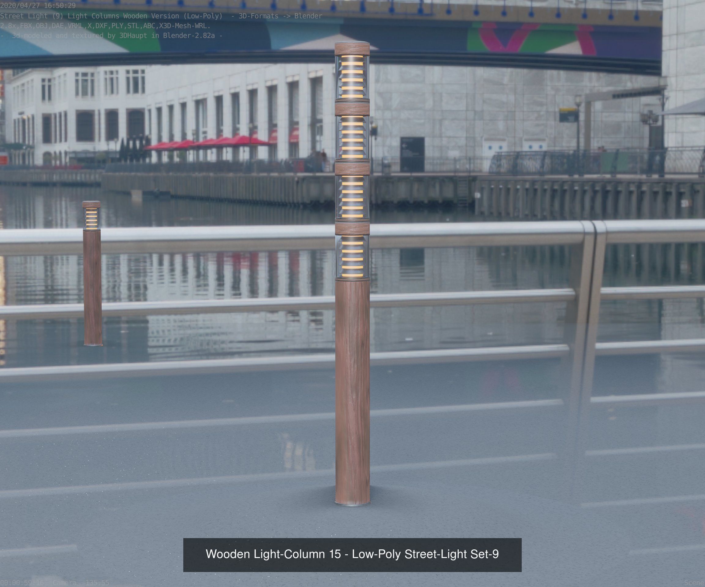 Street-Lights -9- Full Package 3D Model Collection_117