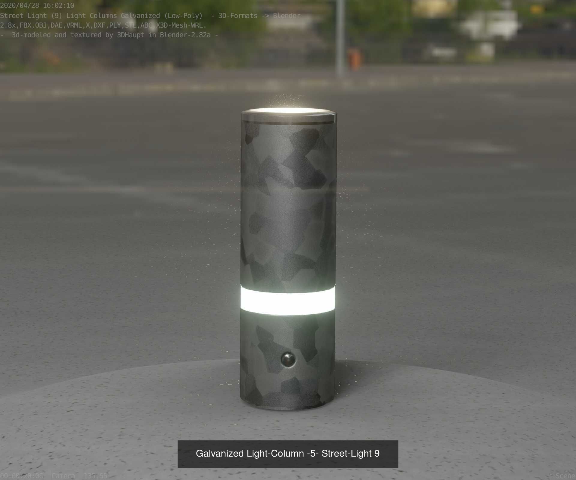 Street-Lights -9- Full Package 3D Model Collection_196
