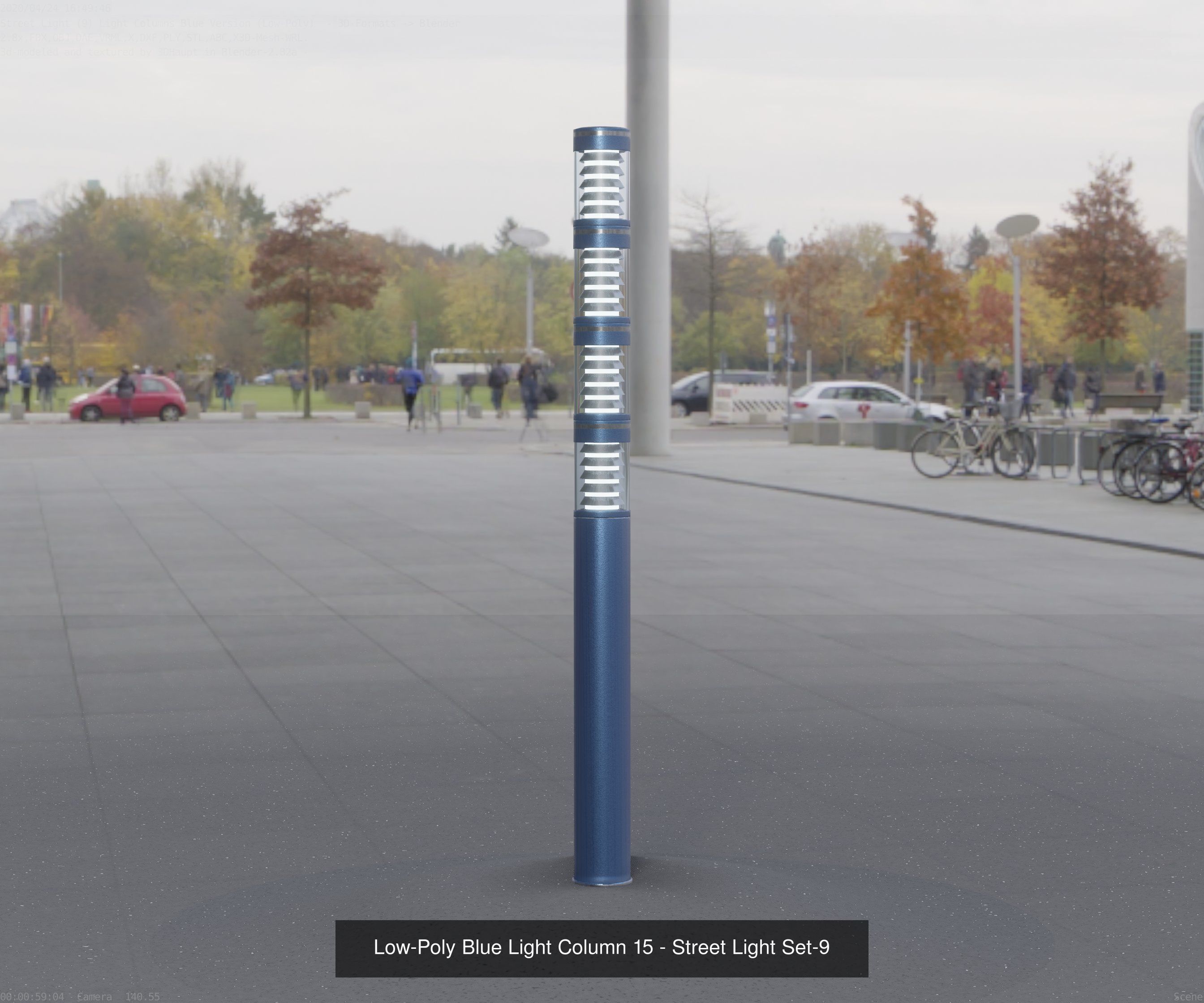 Street-Lights -9- Full Package 3D Model Collection_56