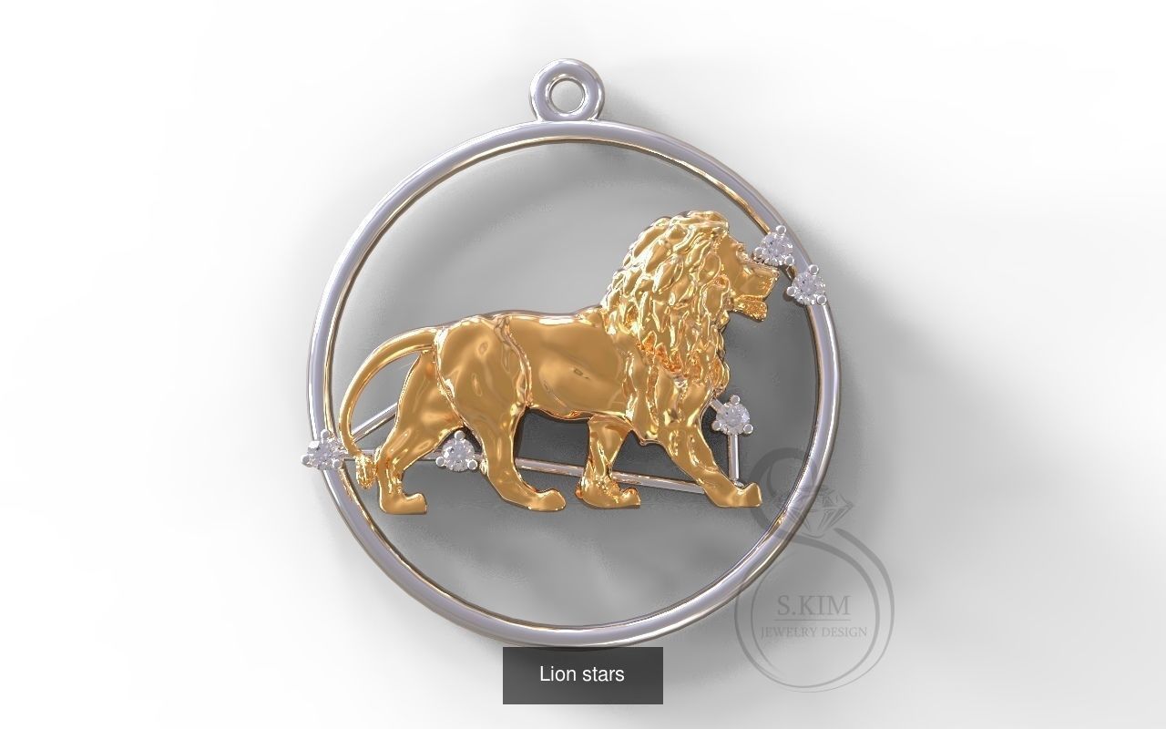 Zodiac constellation 3D Model Collection_11