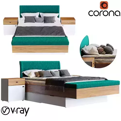 Meble Taranko Bed Rio collection