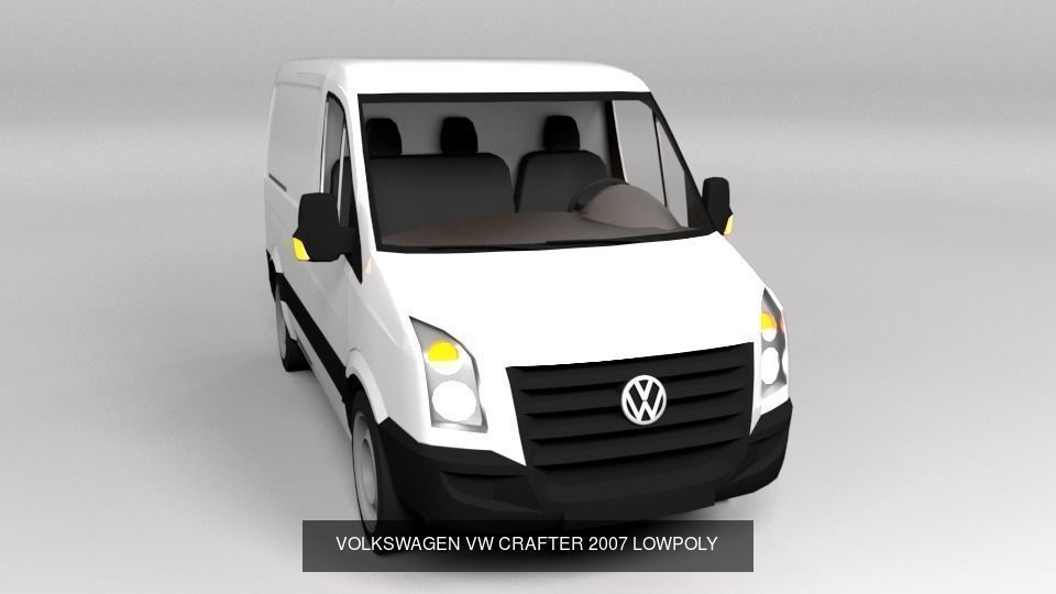 VOLKSWAGEN COLLECTION LOWPOLY transporter _3