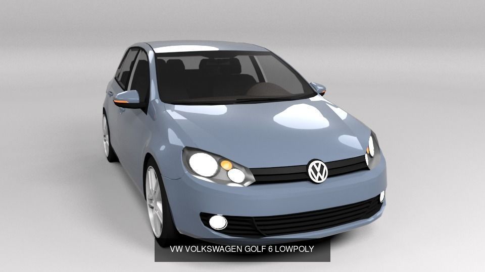 VOLKSWAGEN COLLECTION LOWPOLY transporter _6