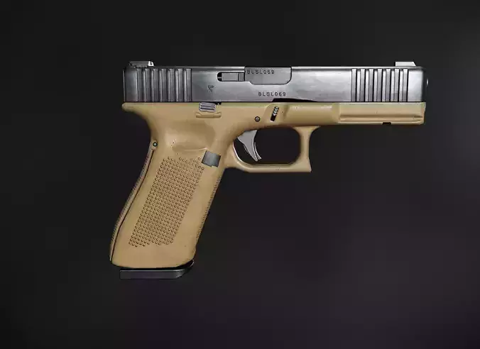 Glock 17 FREE Free low-poly 3D model
