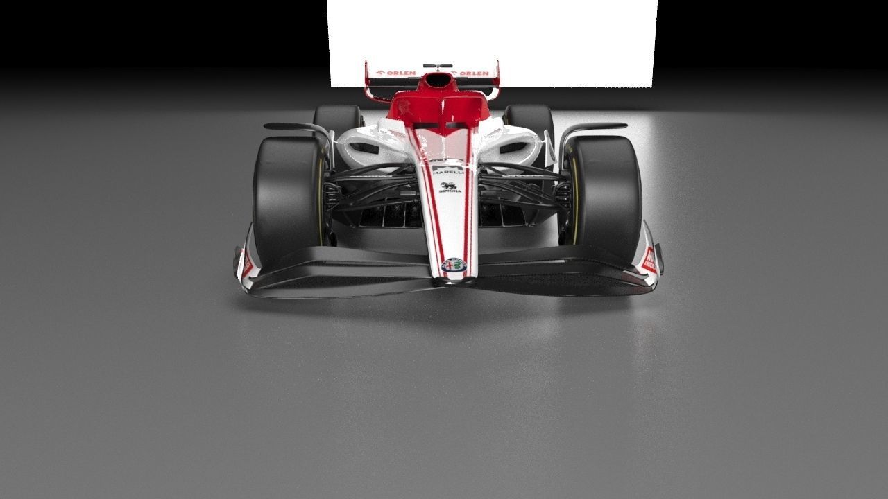 f1 alfa romeo 2021 2022 2023 concept 3D model_27