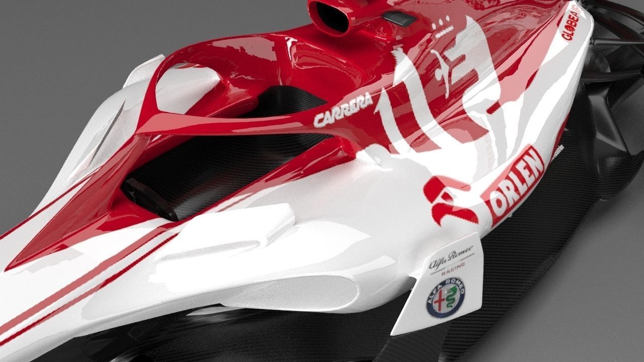 f1 alfa romeo 2021 2022 2023 concept 3D model_32