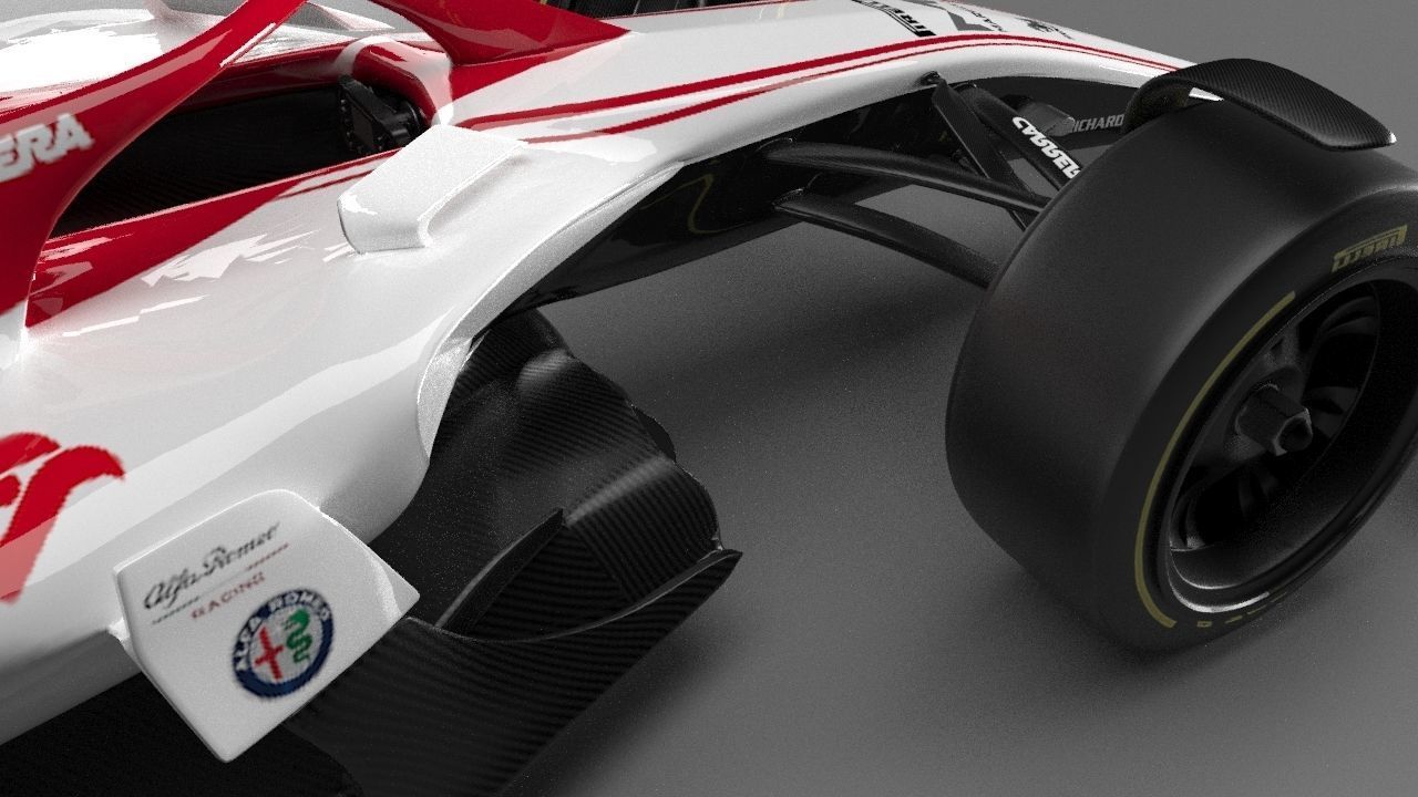 f1 alfa romeo 2021 2022 2023 concept 3D model_15