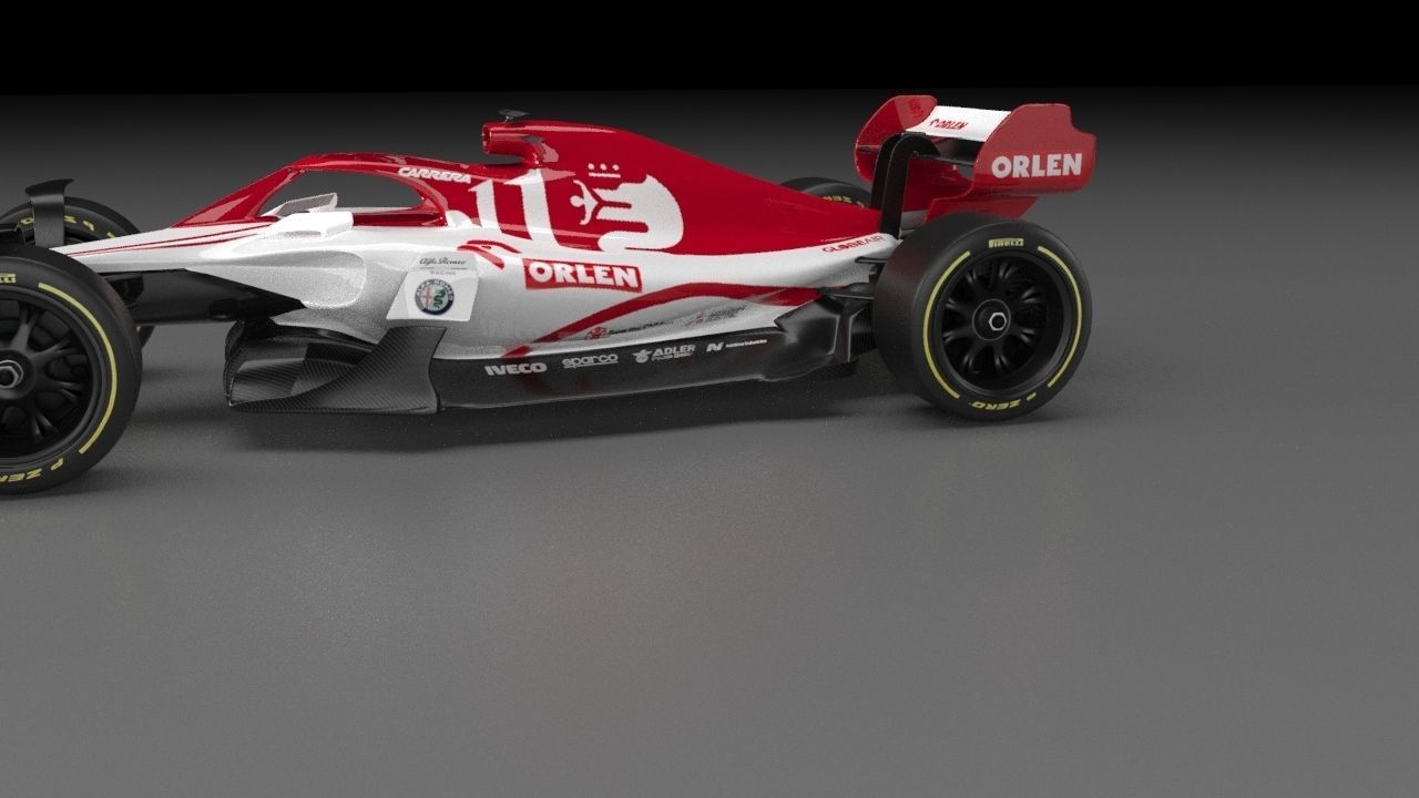 f1 alfa romeo 2021 2022 2023 concept 3D model_11