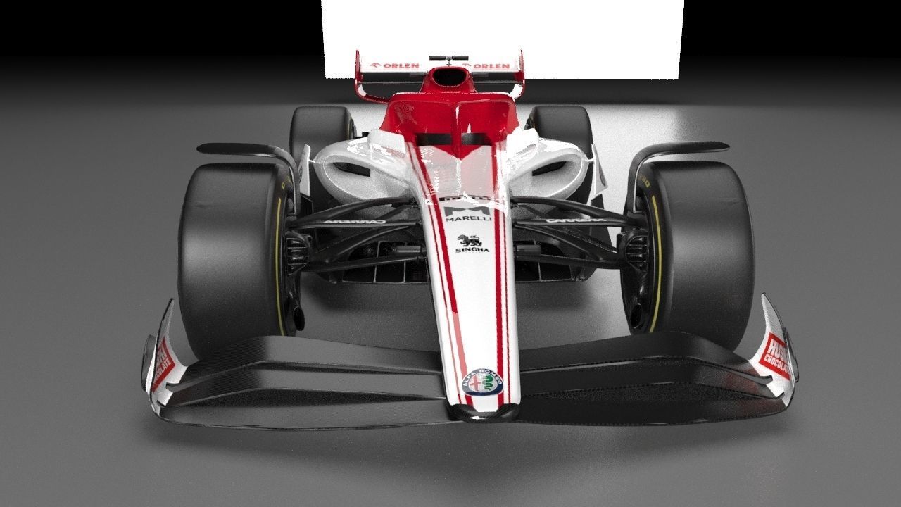 f1 alfa romeo 2021 2022 2023 concept 3D model_26