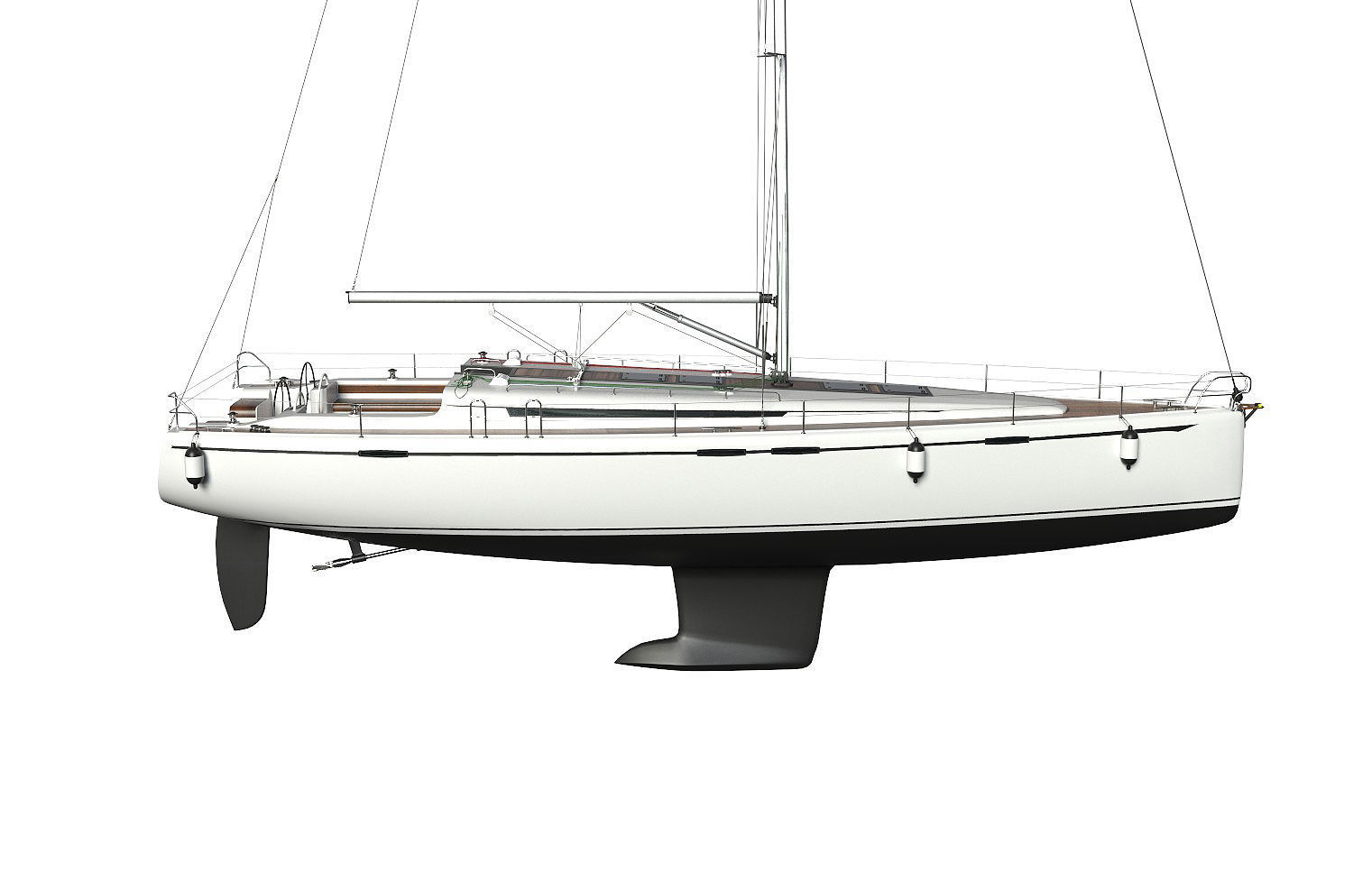 Sailboat 3D model_5
