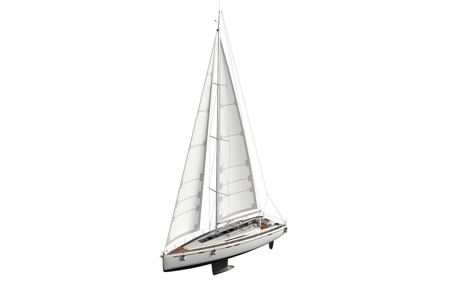 Sailboat 3D model_11