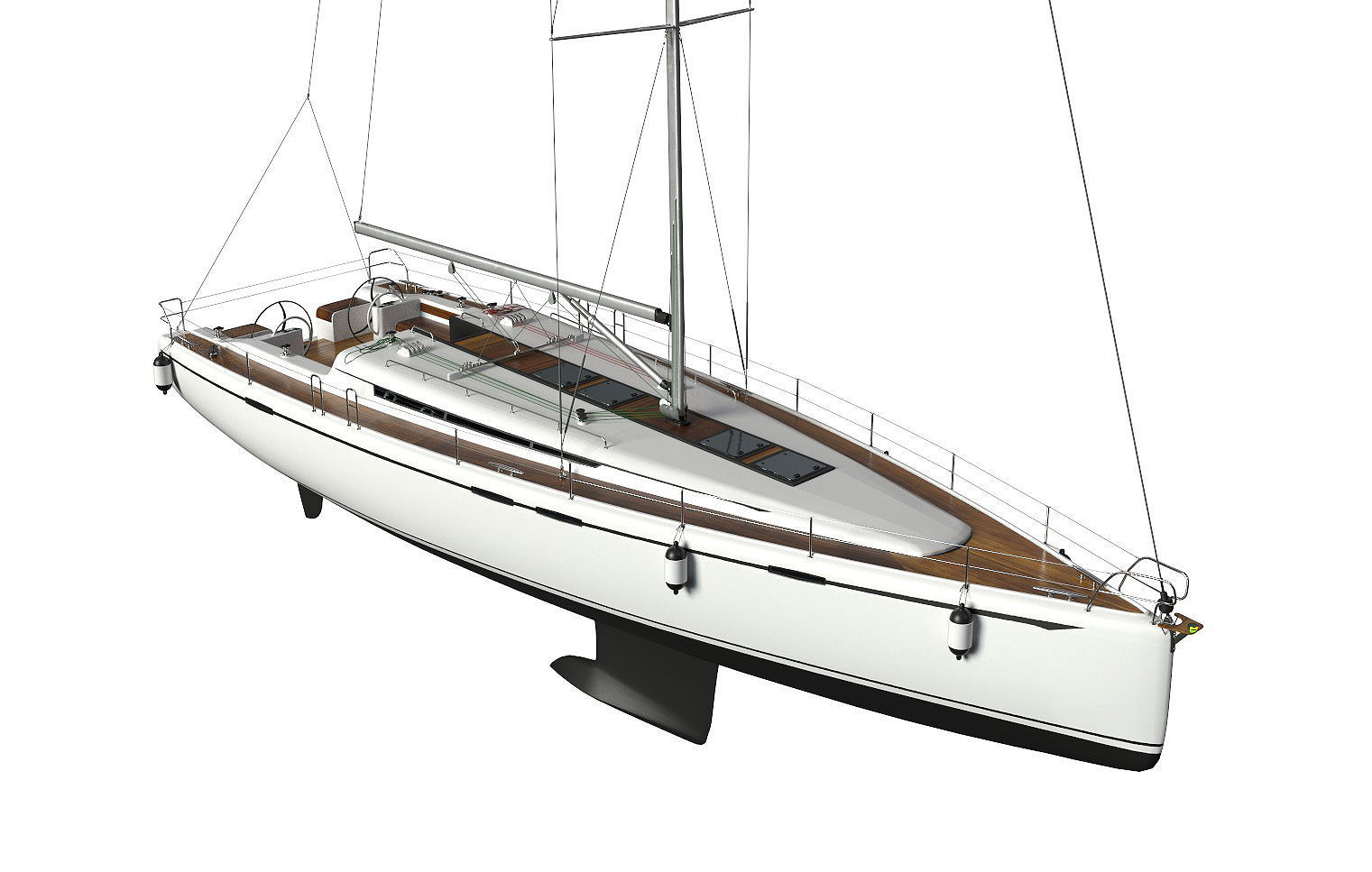 Sailboat 3D model_4