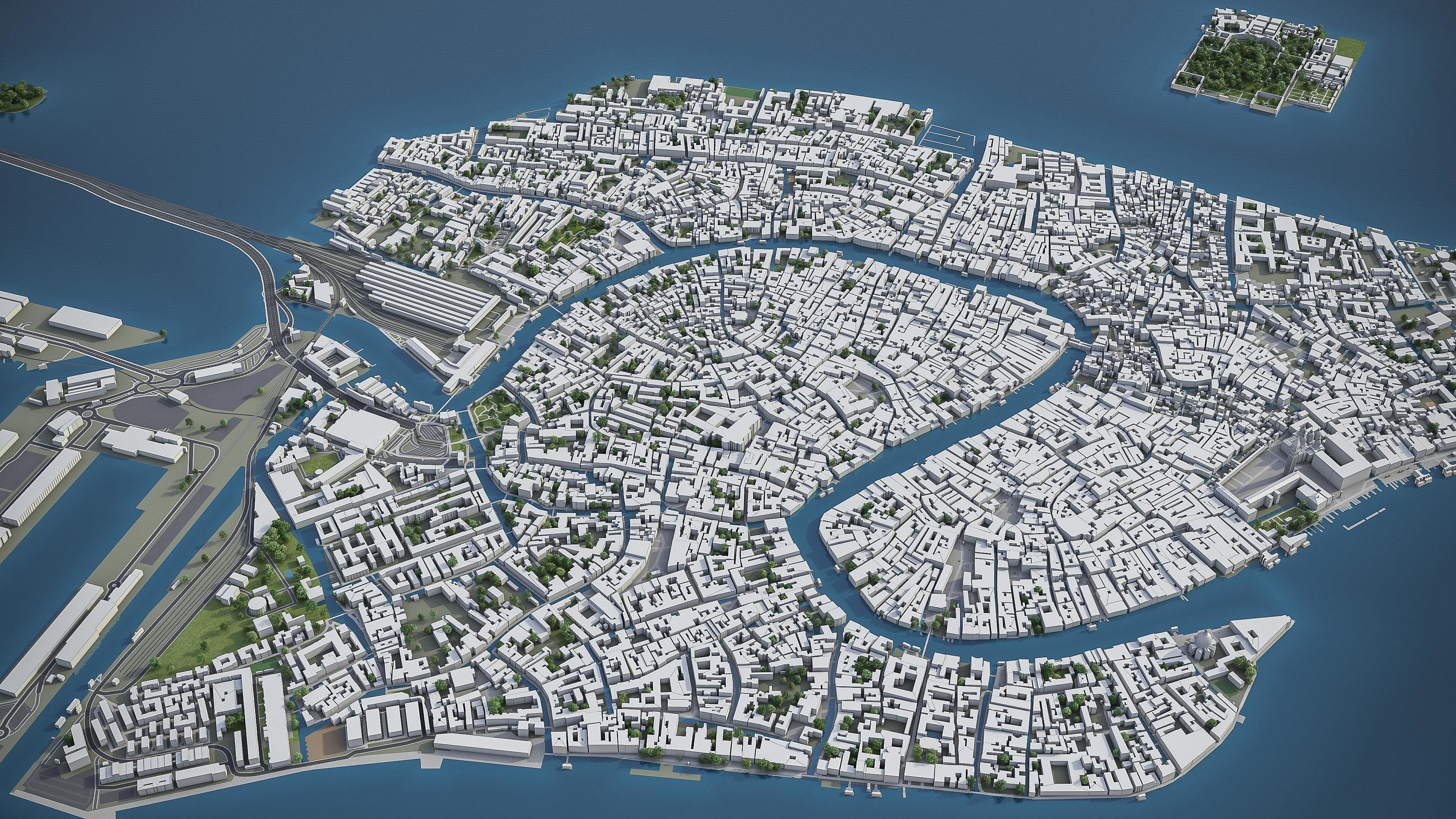 Padua - Treviso - Venice 3D Model Collection_22
