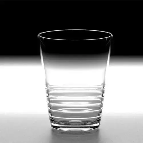 The glass beaker