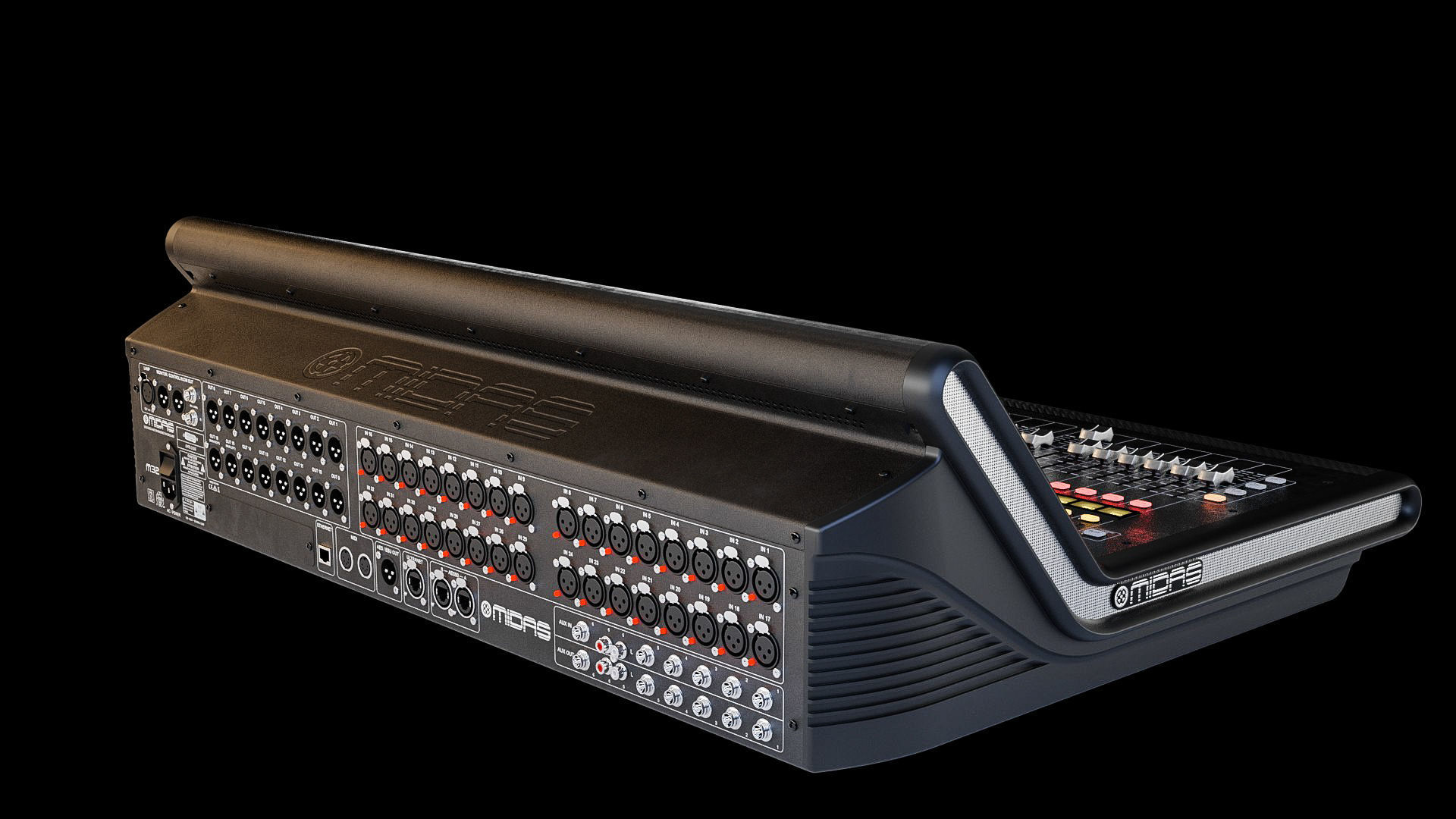 Midas m32 - Digital mixing console 3D model | CGTrader