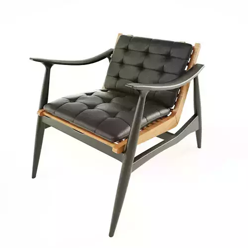 Lounge Chair highpoly model