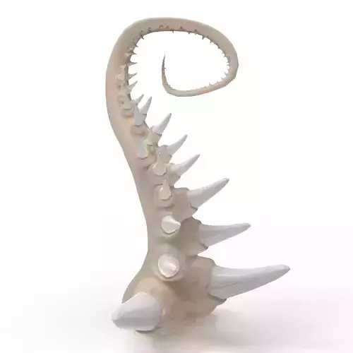 Tentacle with spikes