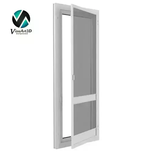 insect net with door 3D model