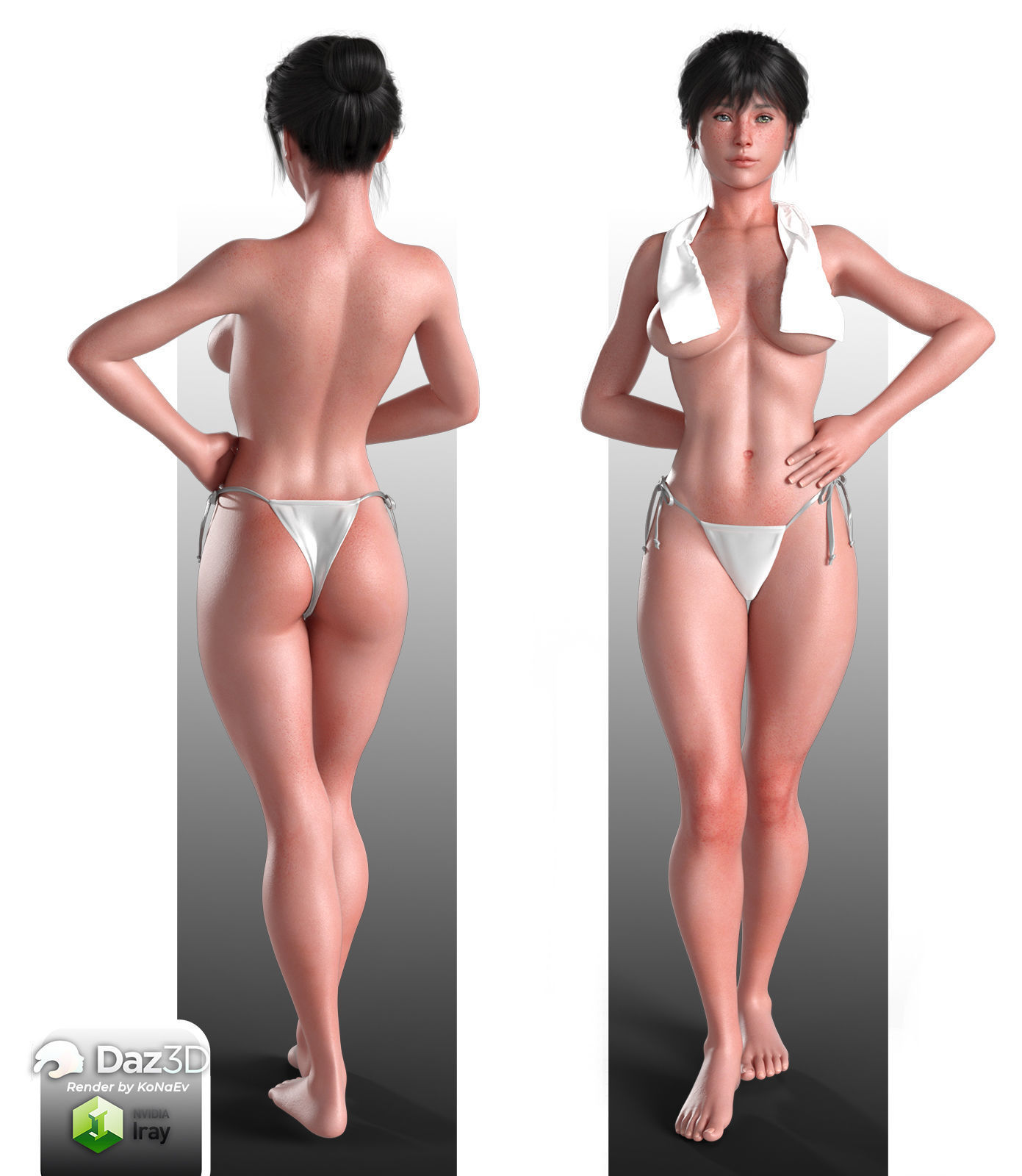 Ms Smith for Genesis 8 Female 3D model_3