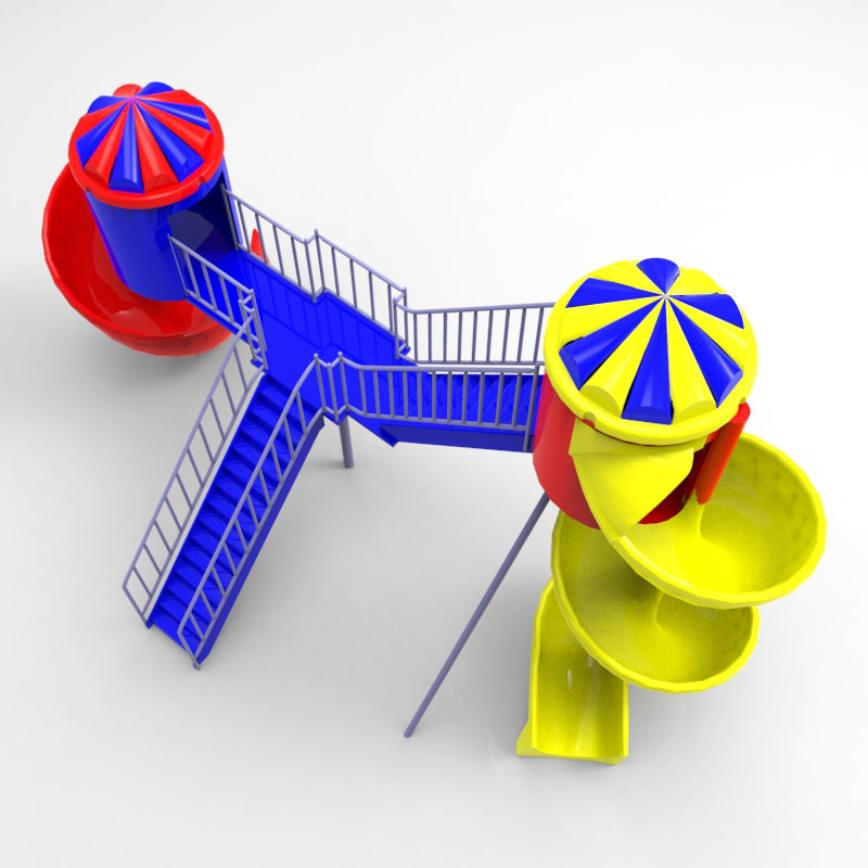 Playground Studio Max obj 3D model_5