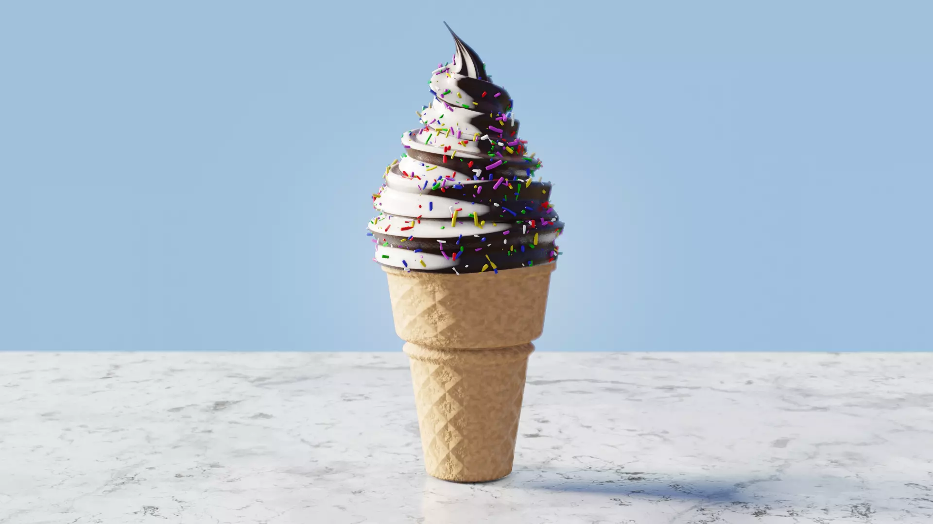 Ice Cream 3D 3D model_0