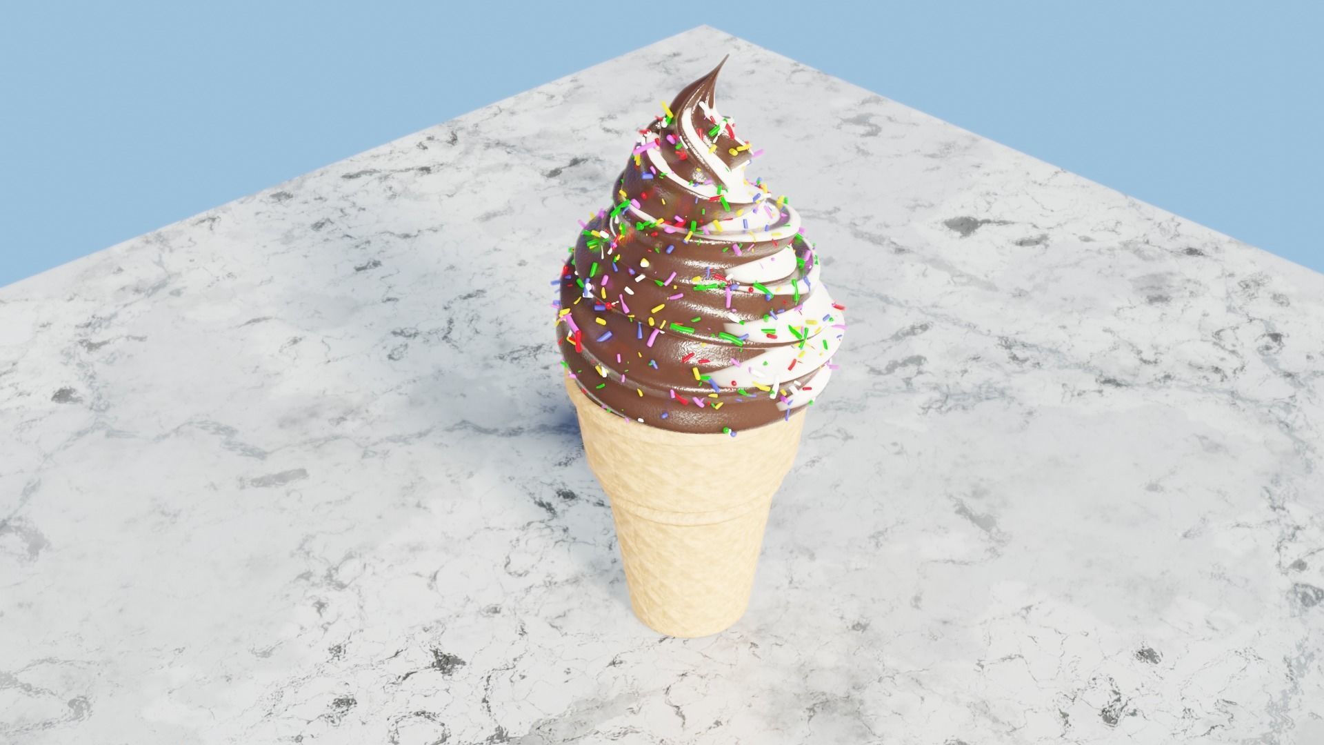 Ice Cream 3D 3D model_2