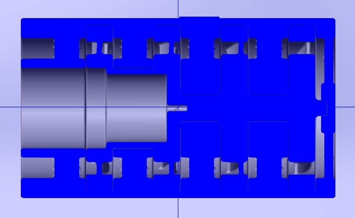 3D-Printable Axial Ventilator Blower Assembly 3D print model_2