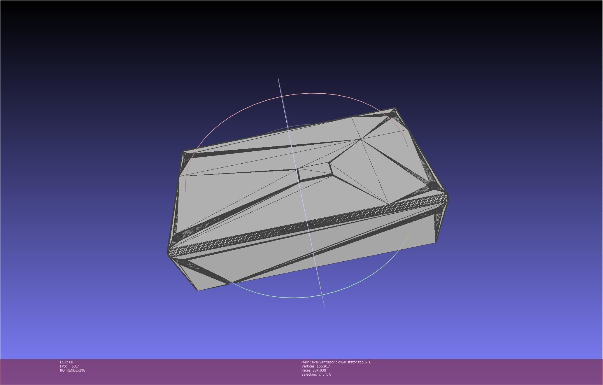 3D-Printable Axial Ventilator Blower Assembly 3D print model_67