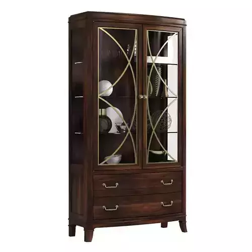 Hooker Furniture Dining Room Palisade Display China 3D model