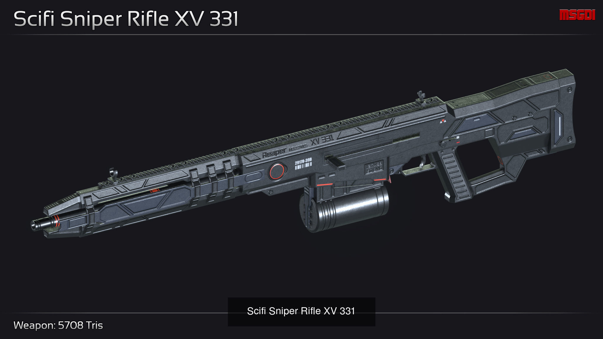 Scifi Sniper Rifle Collection _4